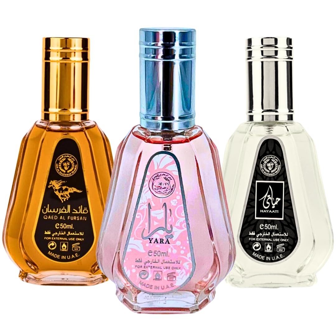 Foto 1 | Perfume Lattafa Yara, Qaed Al Fursan Y Hayaati Edp 50 Ml (50 Ml) - Venta Internacional.