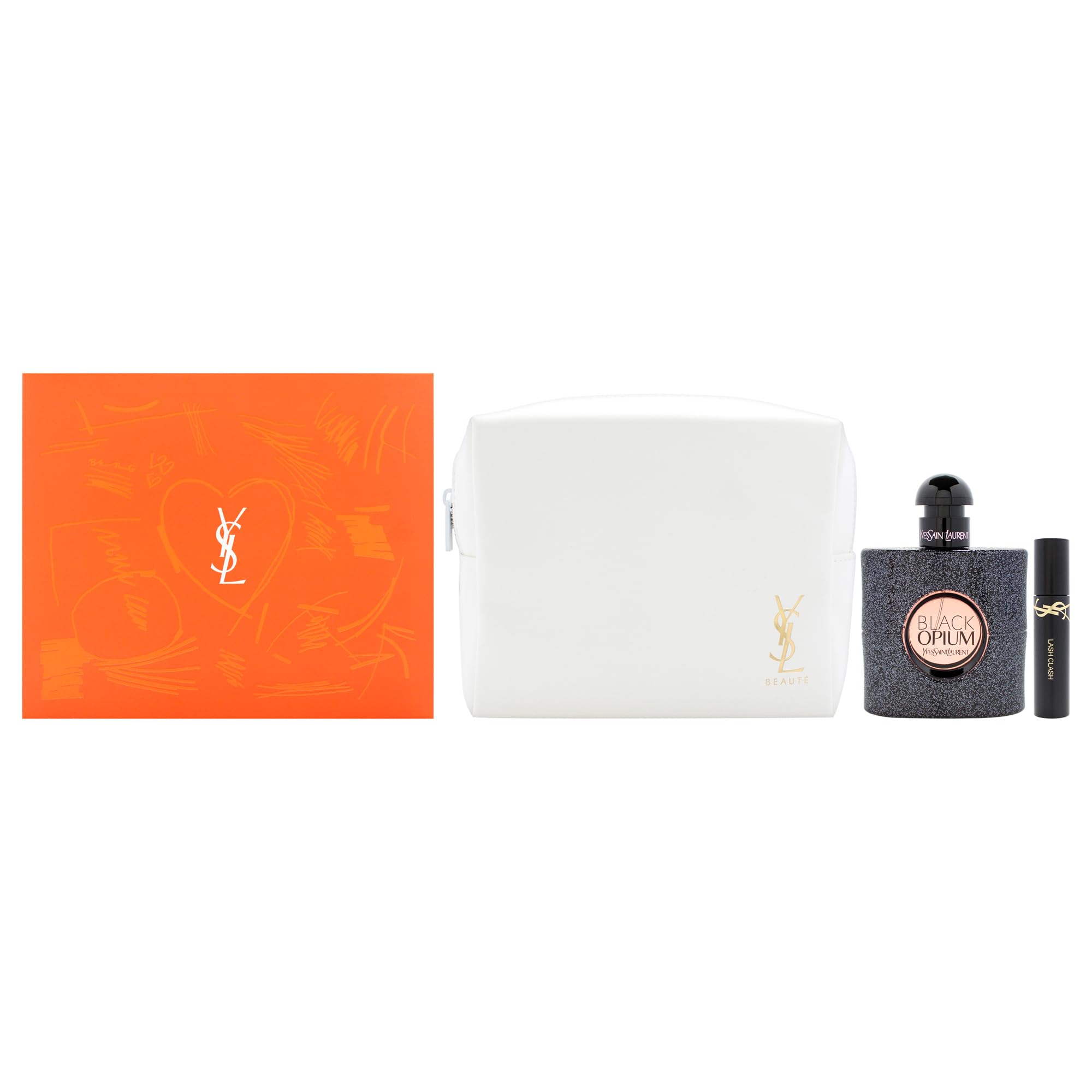 Foto 2 pulgar | Set De Regalo Perfume Yves Saint Laurent Black Opium De 50 Ml, 3 Piezas - Venta Internacional.