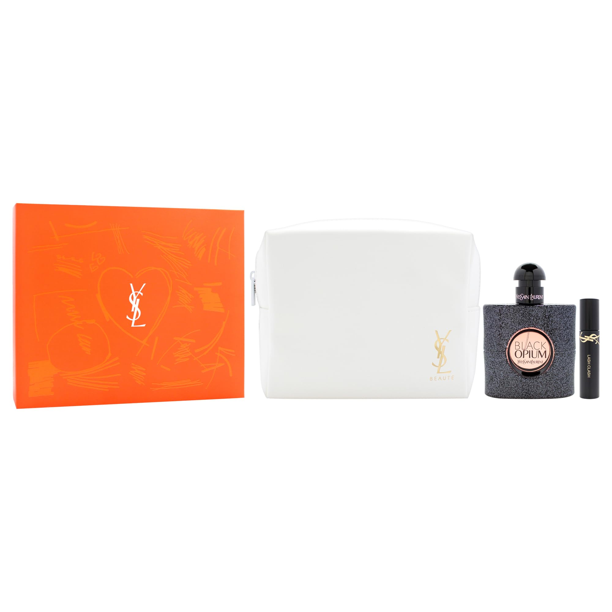 Foto 4 pulgar | Set De Regalo Perfume Yves Saint Laurent Black Opium De 50 Ml, 3 Piezas - Venta Internacional.