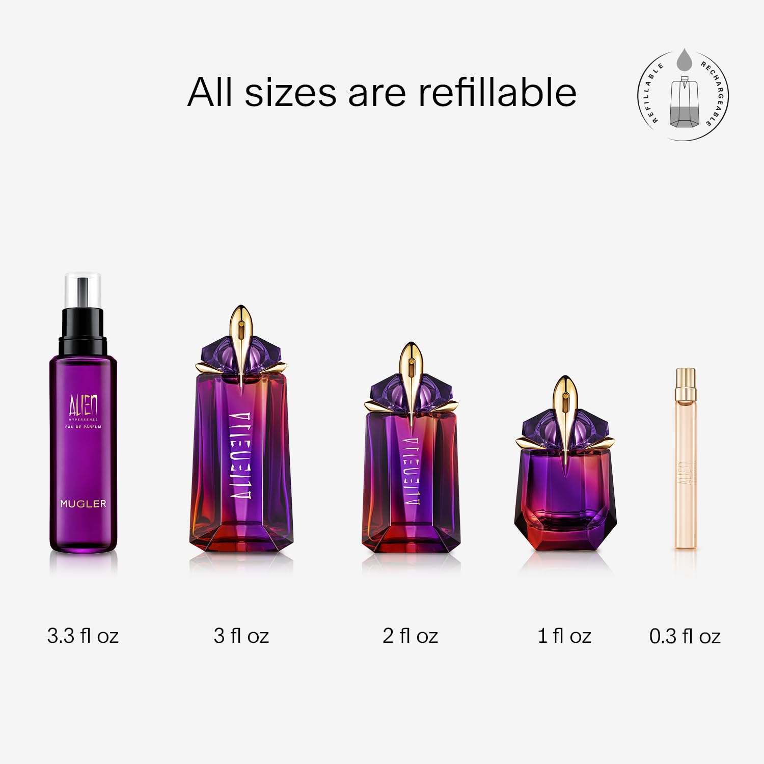 Foto 5 pulgar | Perfume Mugler Alien Hypersense Eau De Parfum 90 Ml - Venta Internacional