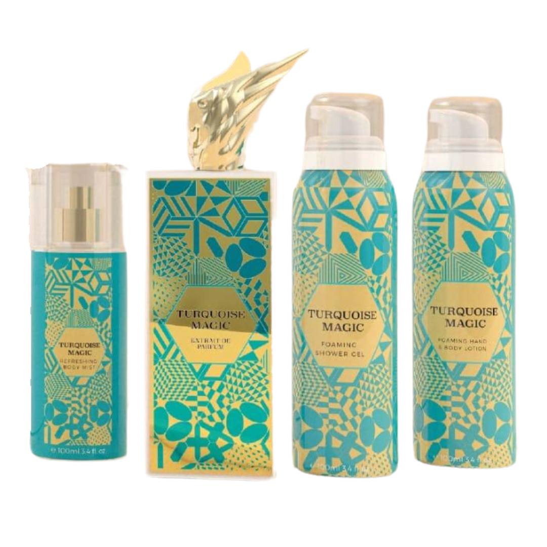 Foto 1 | Set de Perfume Turquoise Magic 4 Piezas