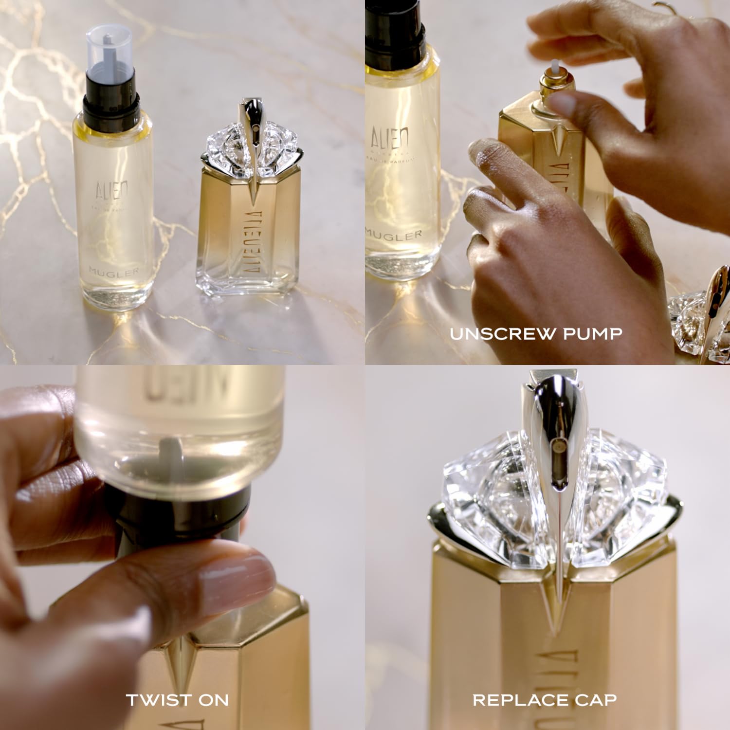 Foto 7 pulgar | Perfume Mugler Alien Goddess Refill Eau De Parfum 100 Ml - Venta Internacional