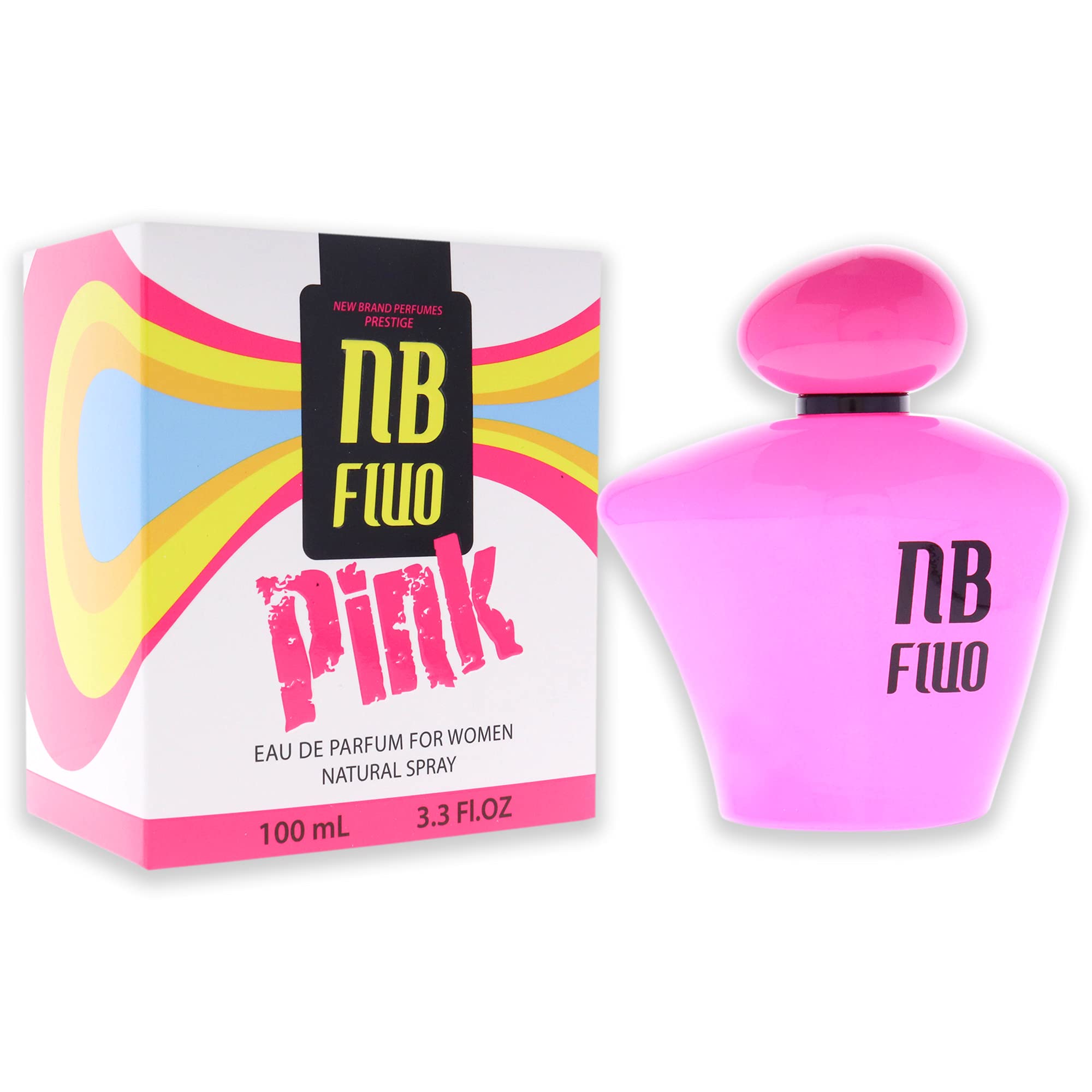 Foto 4 pulgar | Perfume New Brand Fluo Pink Edp 100 ml para Mujer - Venta Internacional