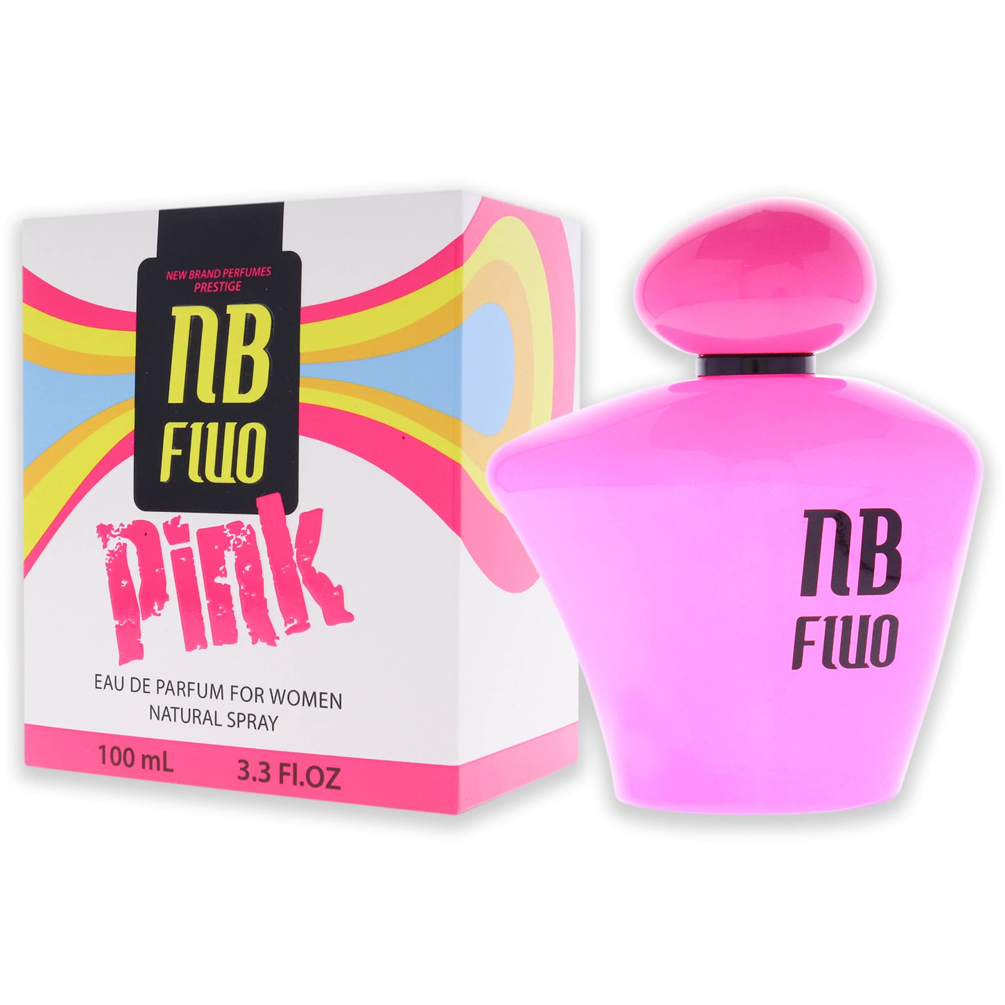 Foto 5 pulgar | Perfume New Brand Fluo Pink Edp 100 ml para Mujer - Venta Internacional