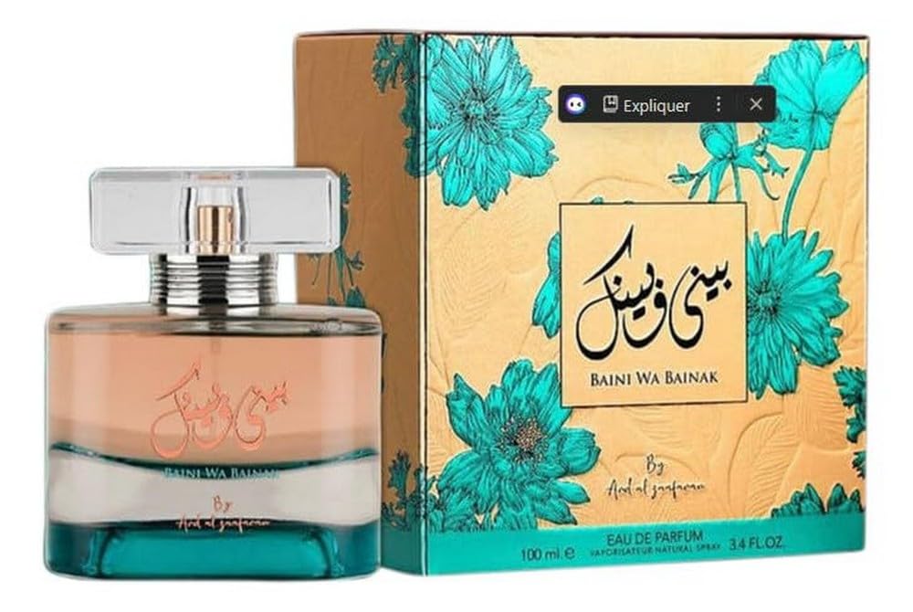 Perfume Ard Al Zaafaran Baini Wa Bainak, Perfume, 100 Ml - Venta Internacional.