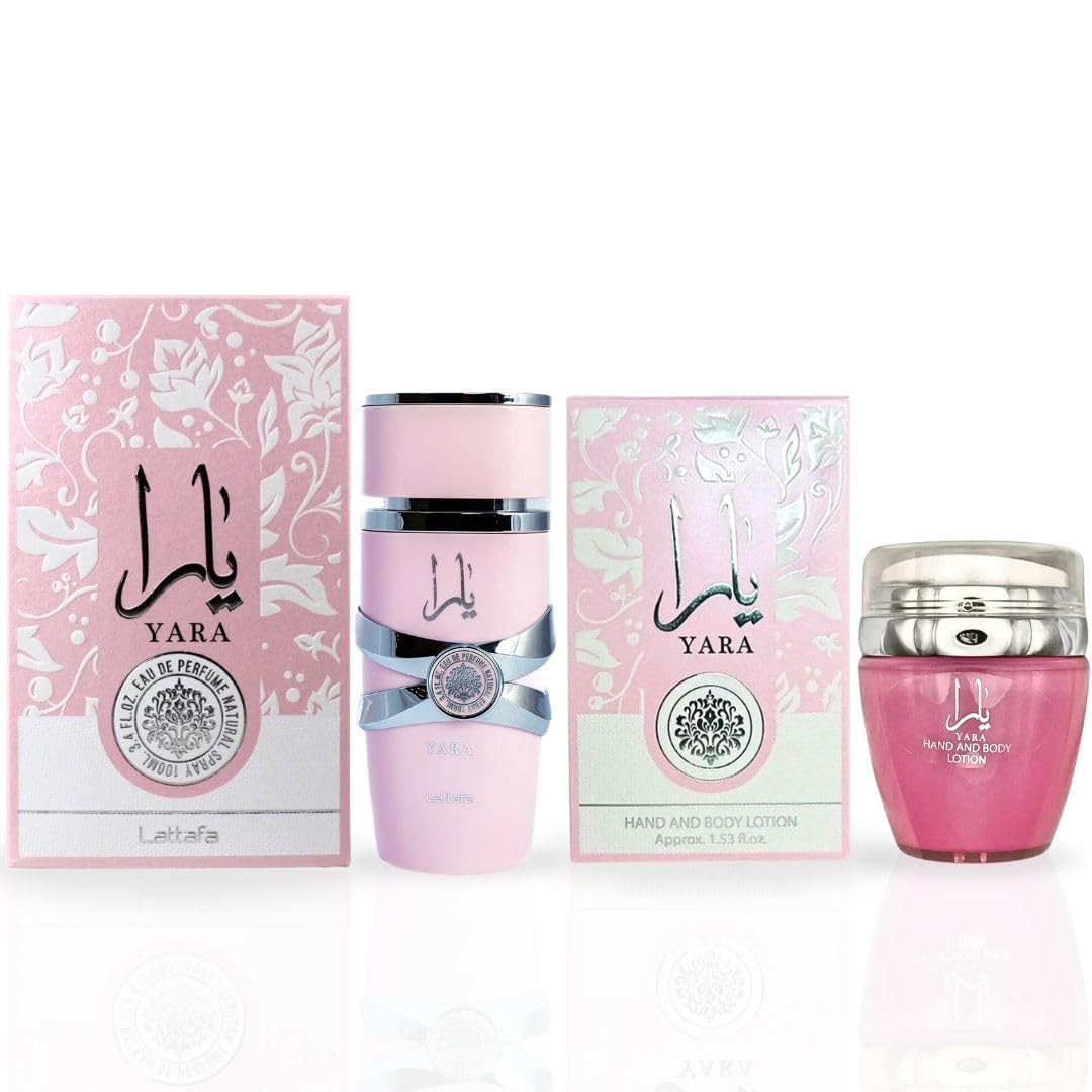 Foto 2 pulgar | Perfume Lattafa Yara Eau De Parfum 100 Ml Con Loción Para Manos Y Cuerpo - Venta Internacional.