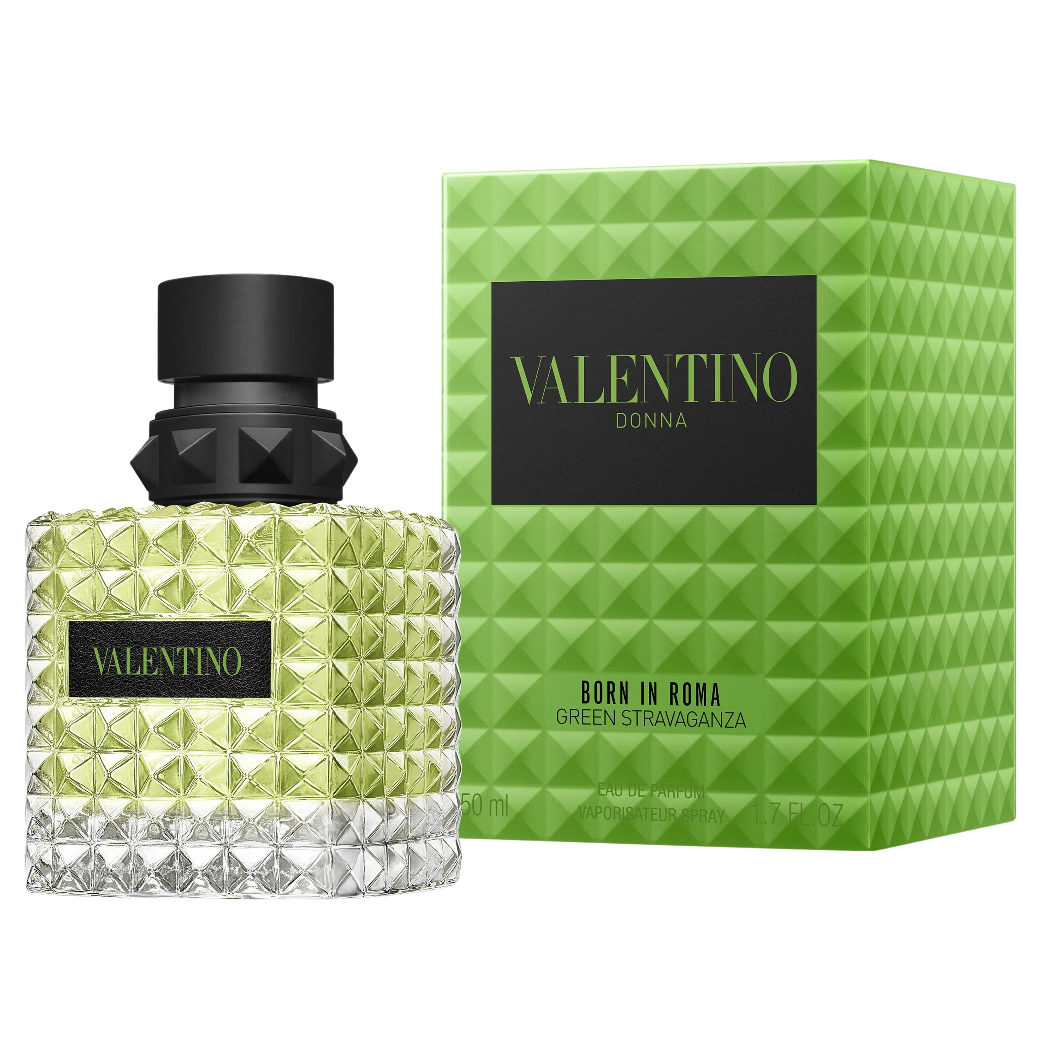 Perfume Valentino Donna Born In Roma Green Stravaganza 50ml - Venta Internacional