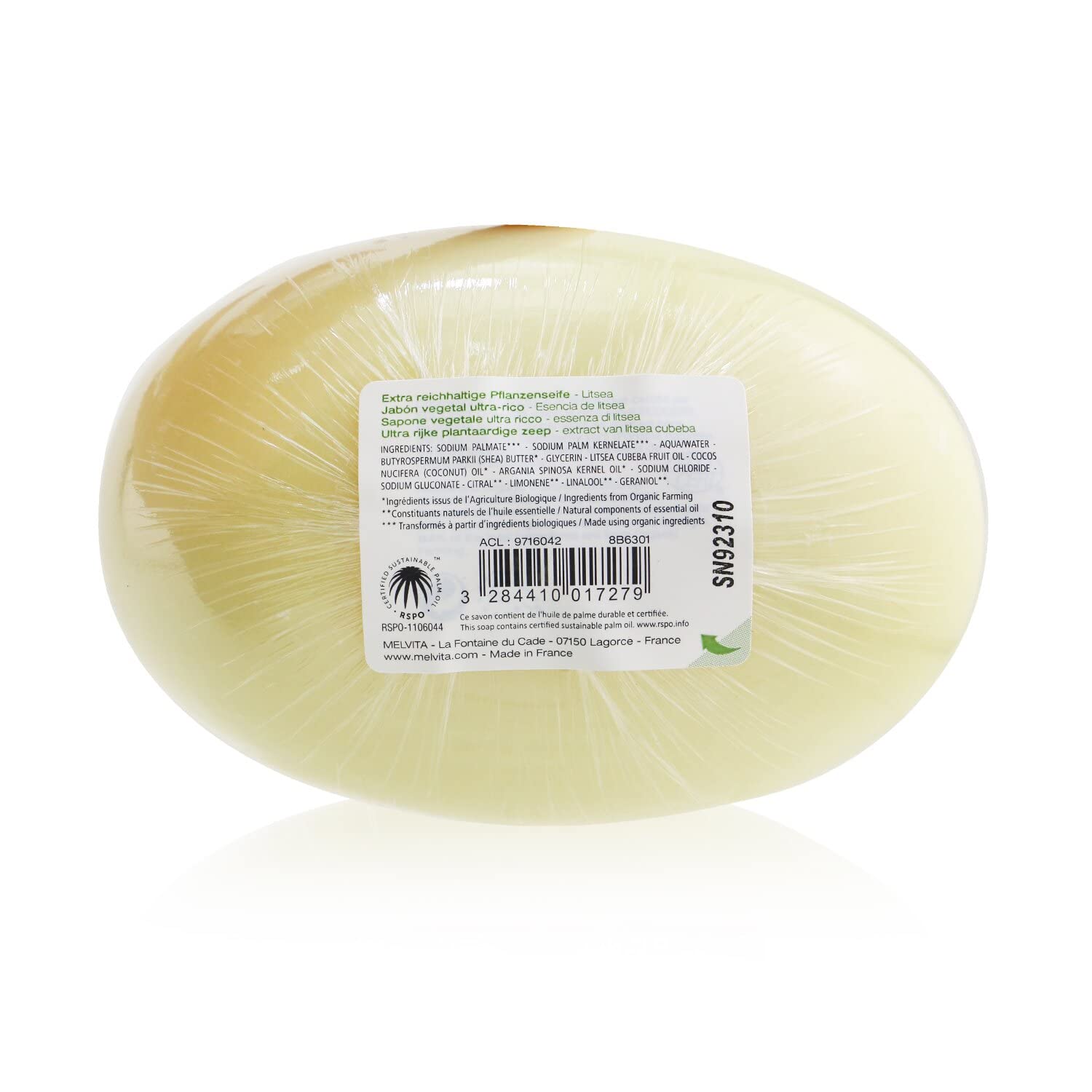 Foto 4 pulgar | Loción Corporal Melvita Extra Rich Litsea 250ml Rspo Ip - Venta Internacional.