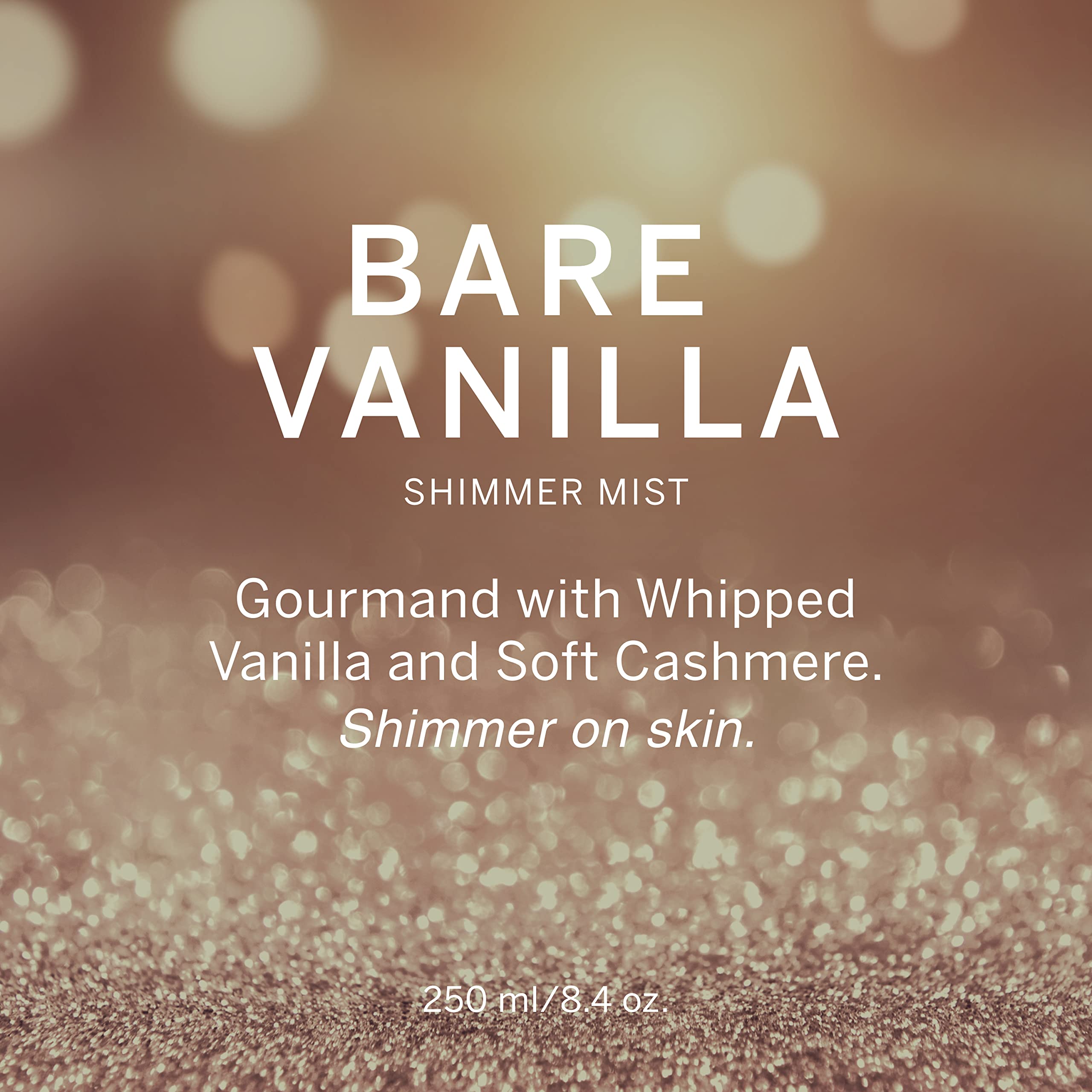 Foto 3 | Perfume Victoria's Secret Bare Vanilla Shimmer Mist 250 Ml - Venta Internacional.