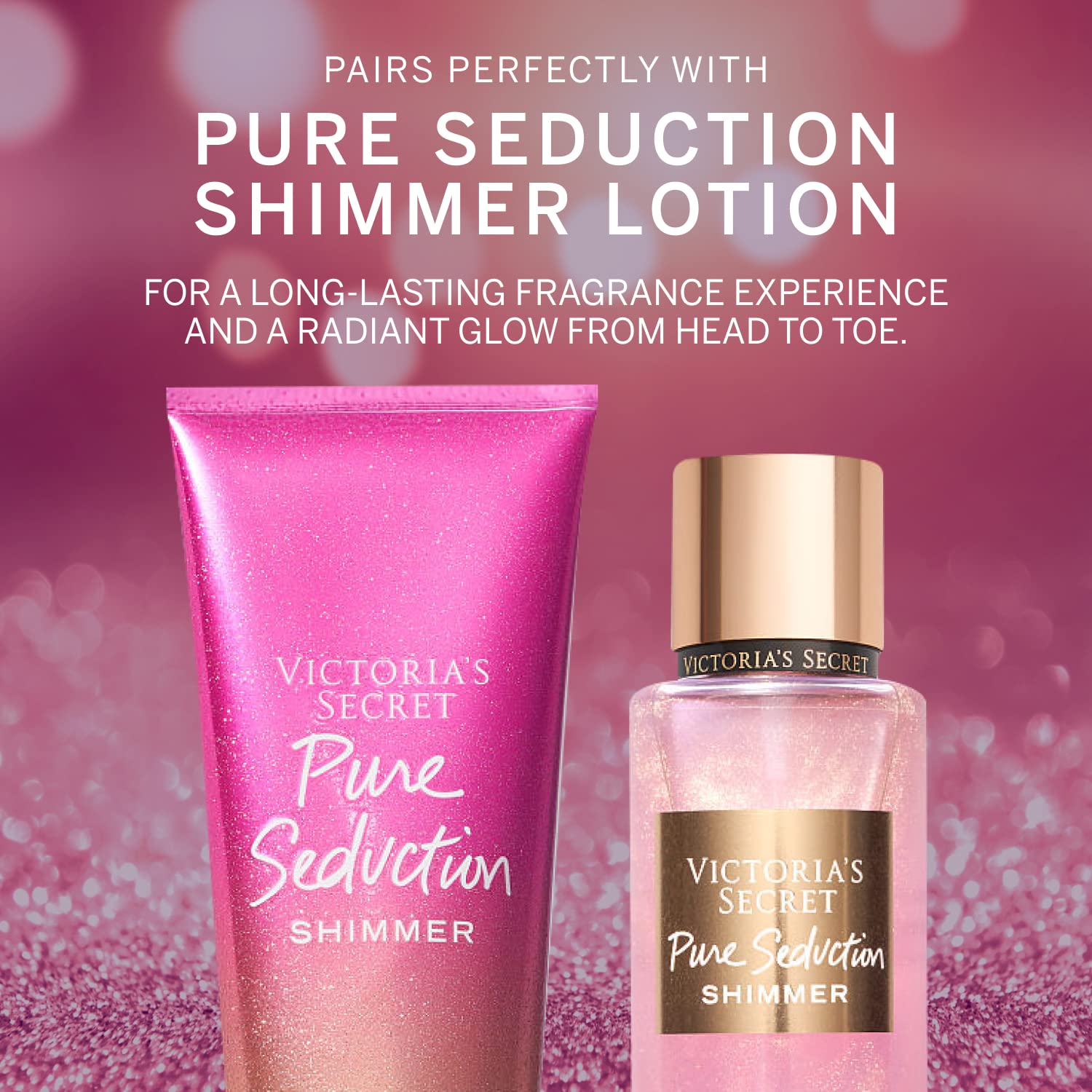 Foto 5 pulgar | Spray Corporal Victoria's Secret Pure Seduction Shimmer 250 Ml - Venta Internacional
