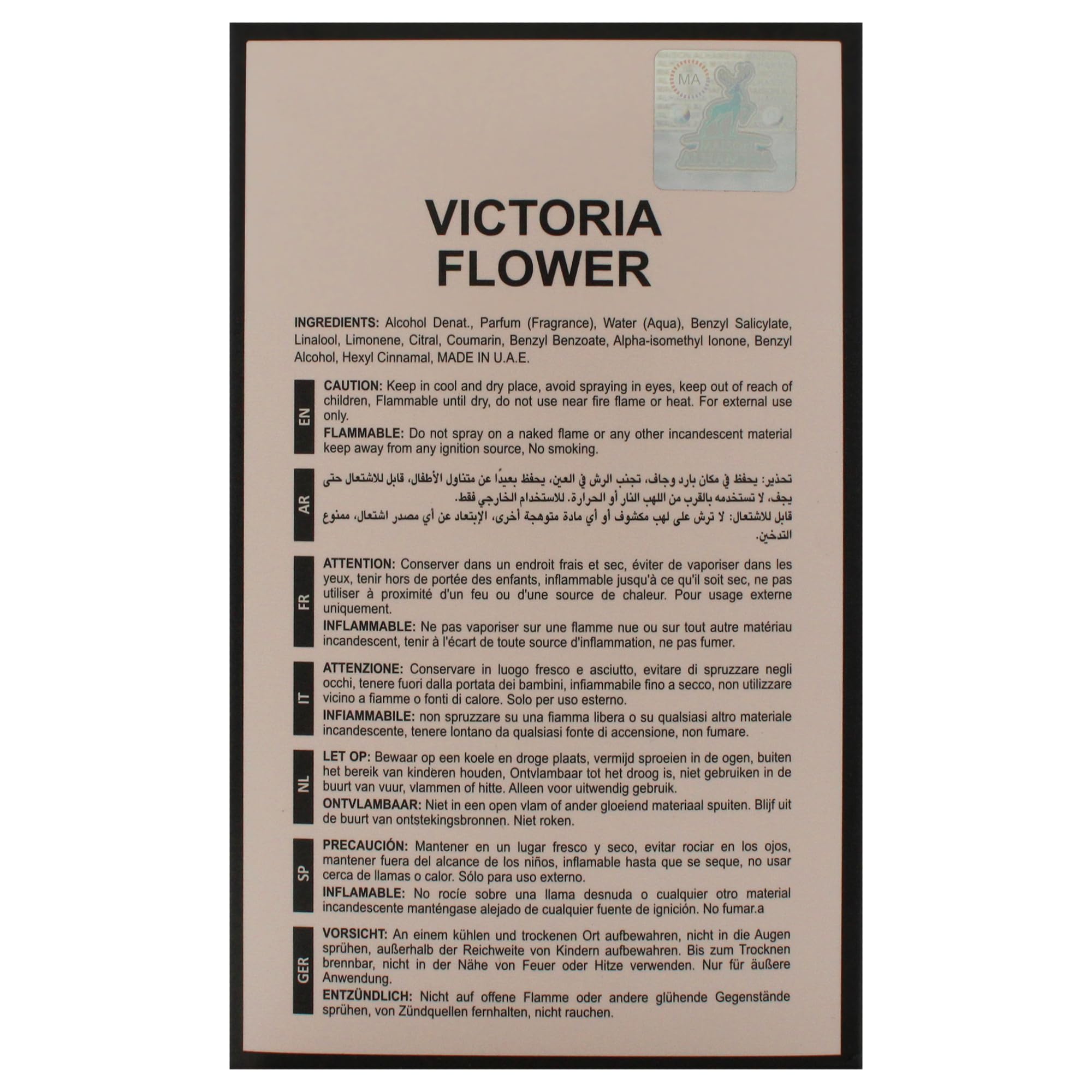 Foto 7 | Perfume Maison Alhambra Victoria Flower Edp 100 Ml Para Mujer - Venta Internacional.