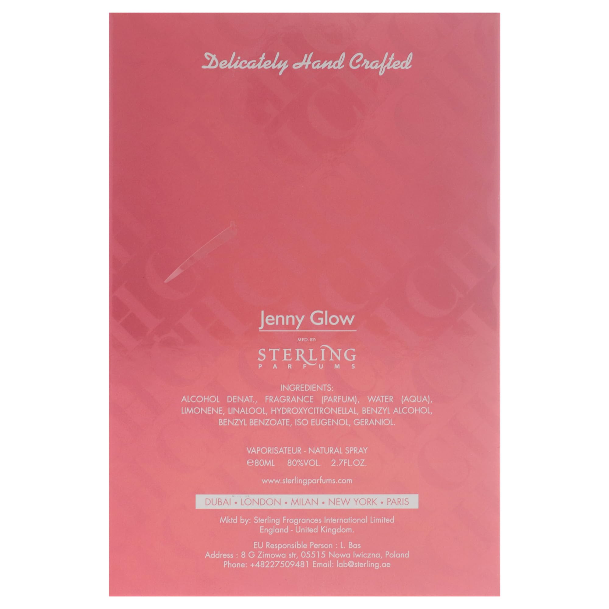 Foto 8 pulgar | Perfume Jenny Glow Vision Para Mujer Eau De Parfum, 80 Ml - Venta Internacional.