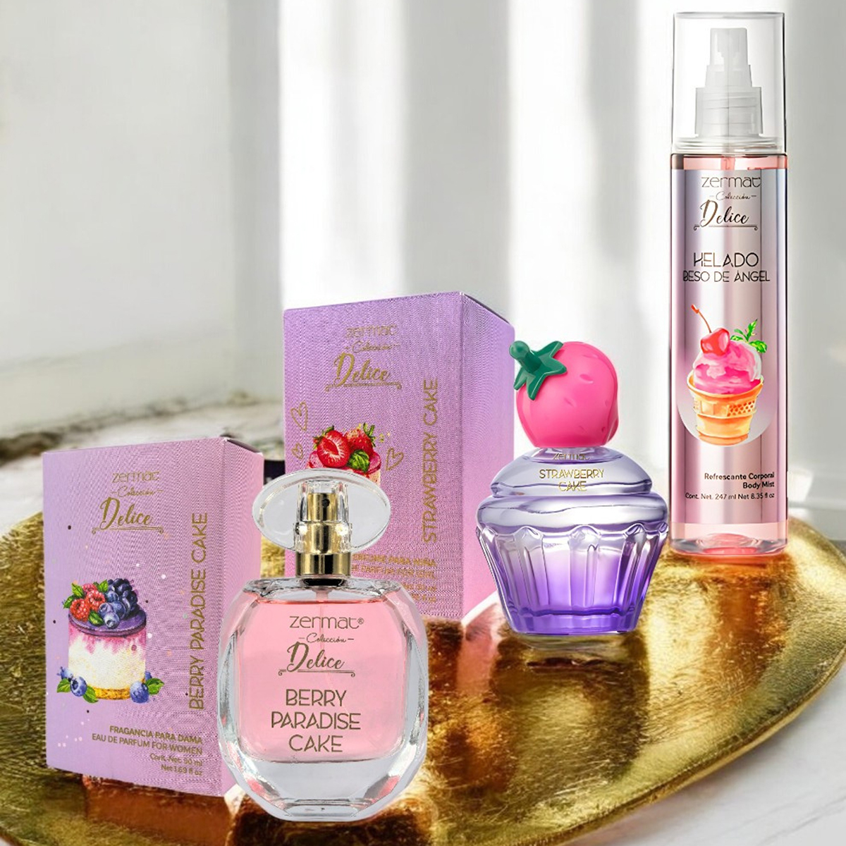 Foto 5 pulgar | Set 3 Perfumes Zermat Fragancia Dulce Gourmet para Mujer