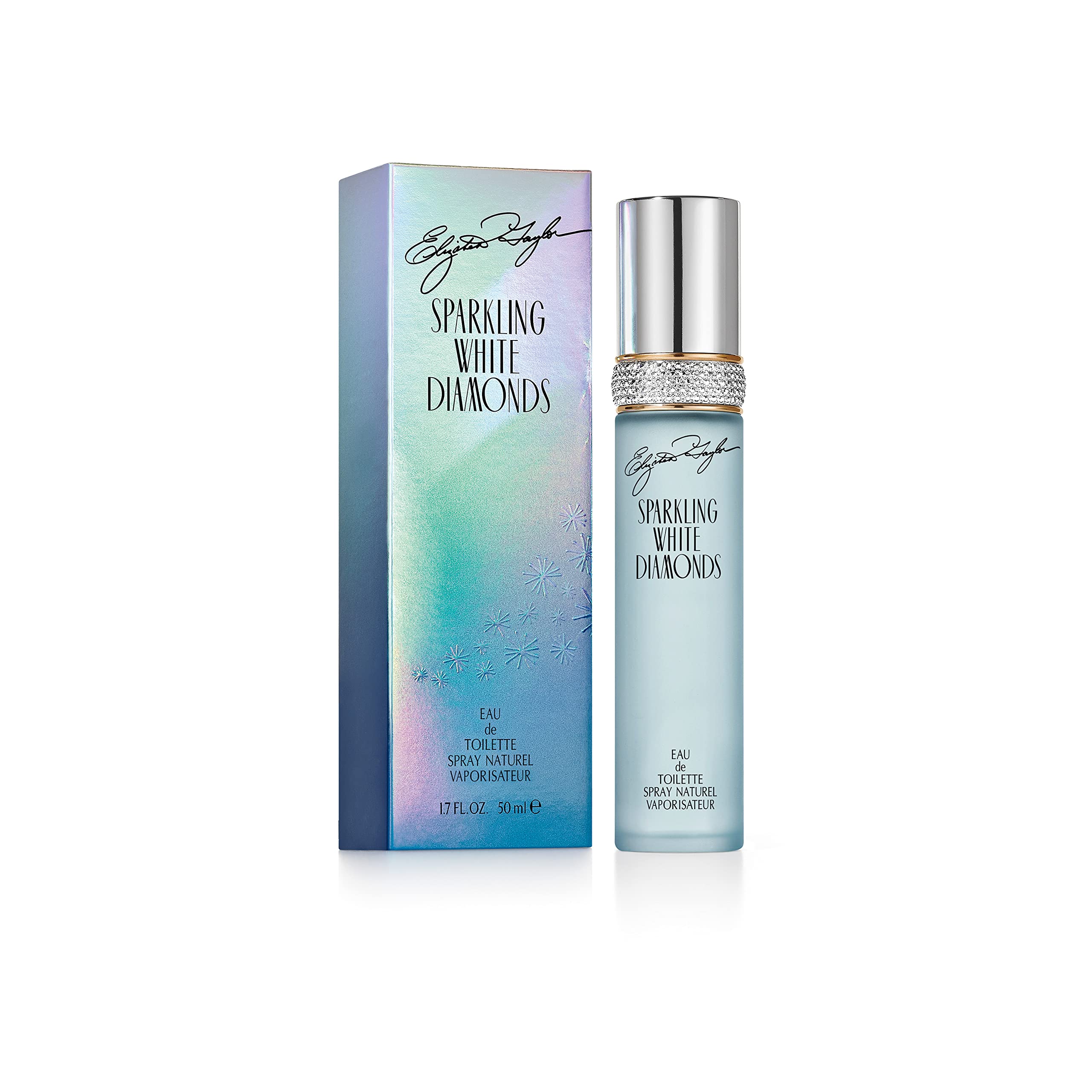 Foto 2 pulgar | Perfume Elizabeth Taylor Sparkling White Diamonds Edt 50 Ml - Venta Internacional