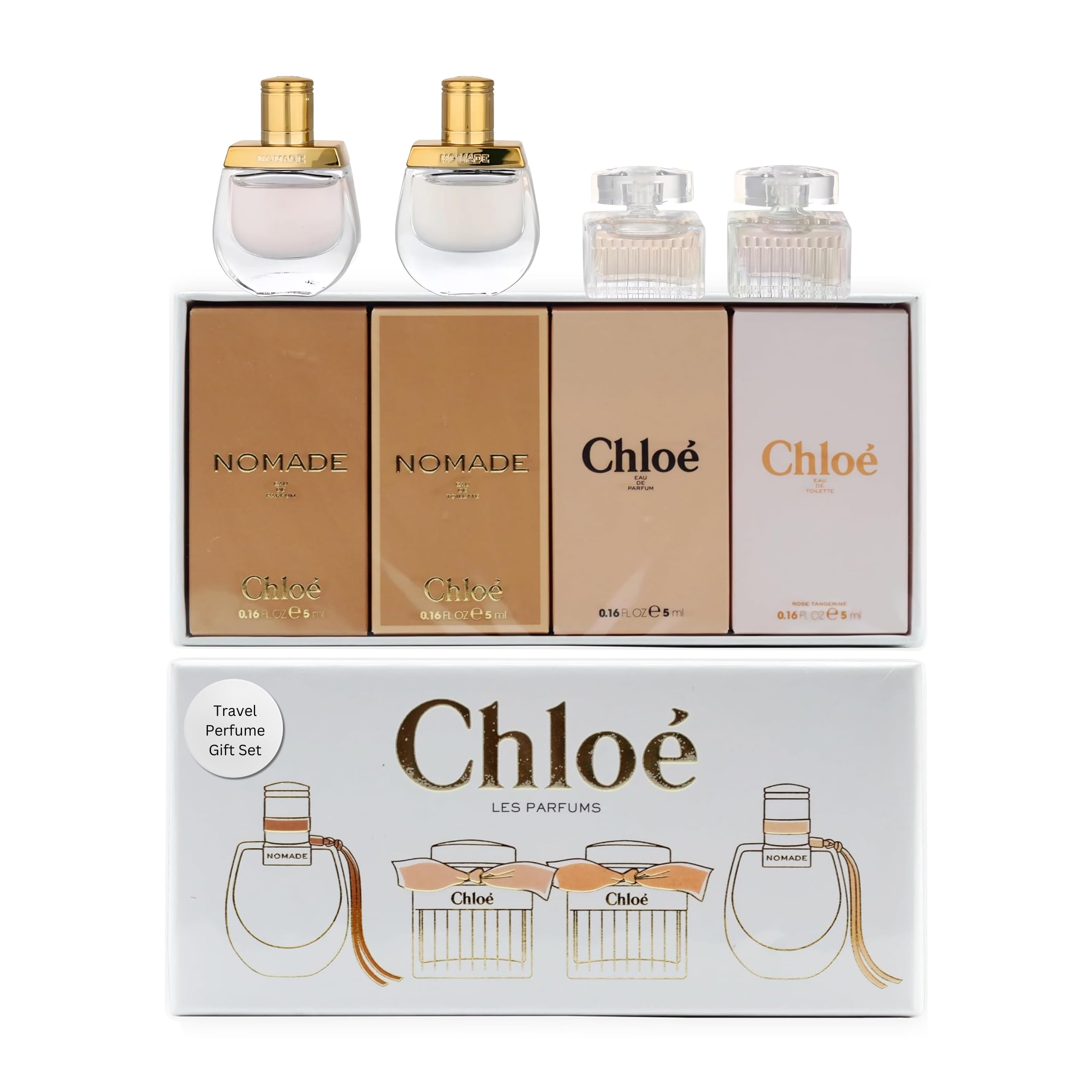 Foto 2 pulgar | Set De Perfumes Chloe Para Mujer Con 4 Miniperfumes De 5 Ml - Venta Internacional.
