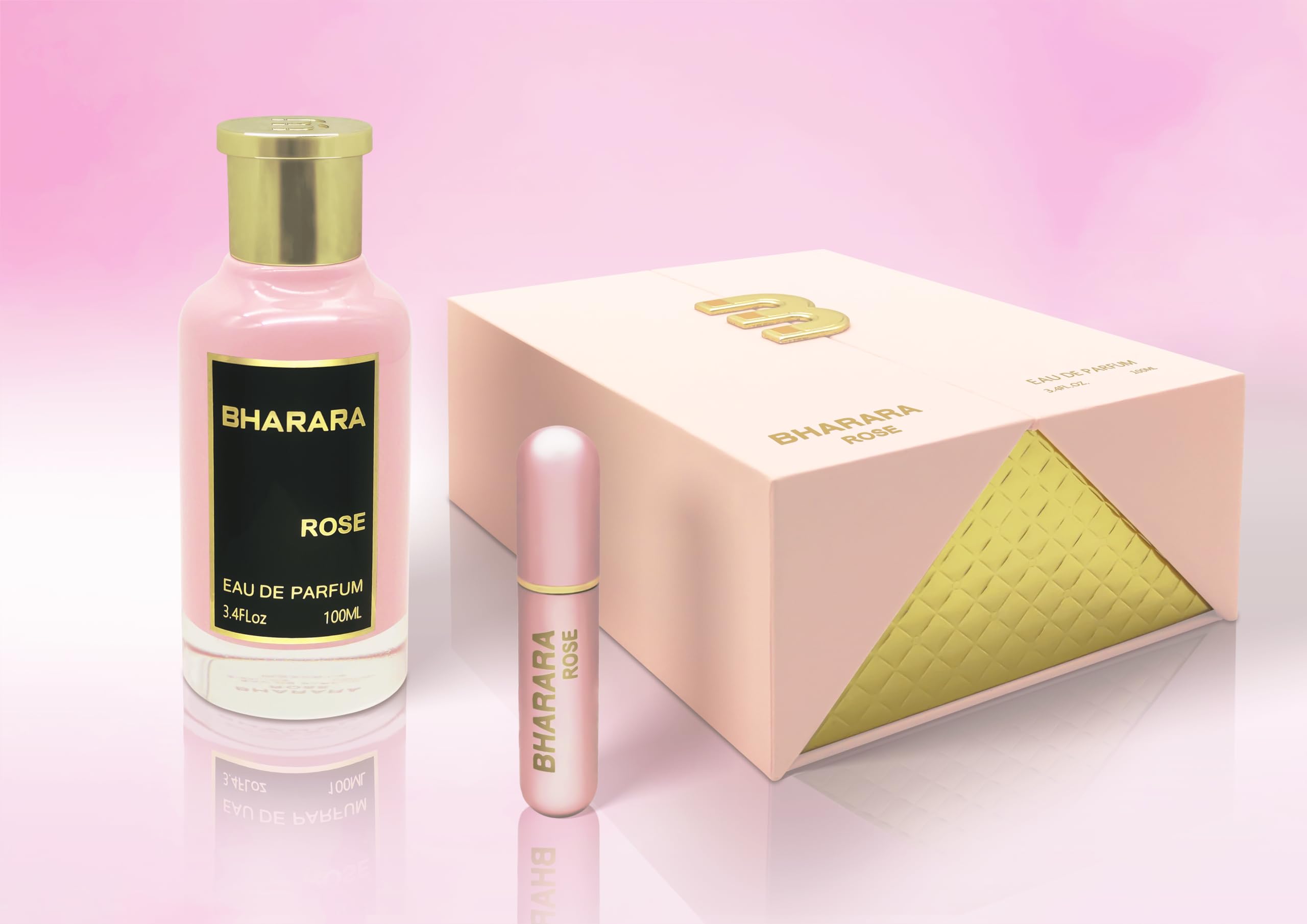 Foto 2 pulgar | Perfume B Bharara Rose Eau de Parfum 100 Ml - Venta Internacional