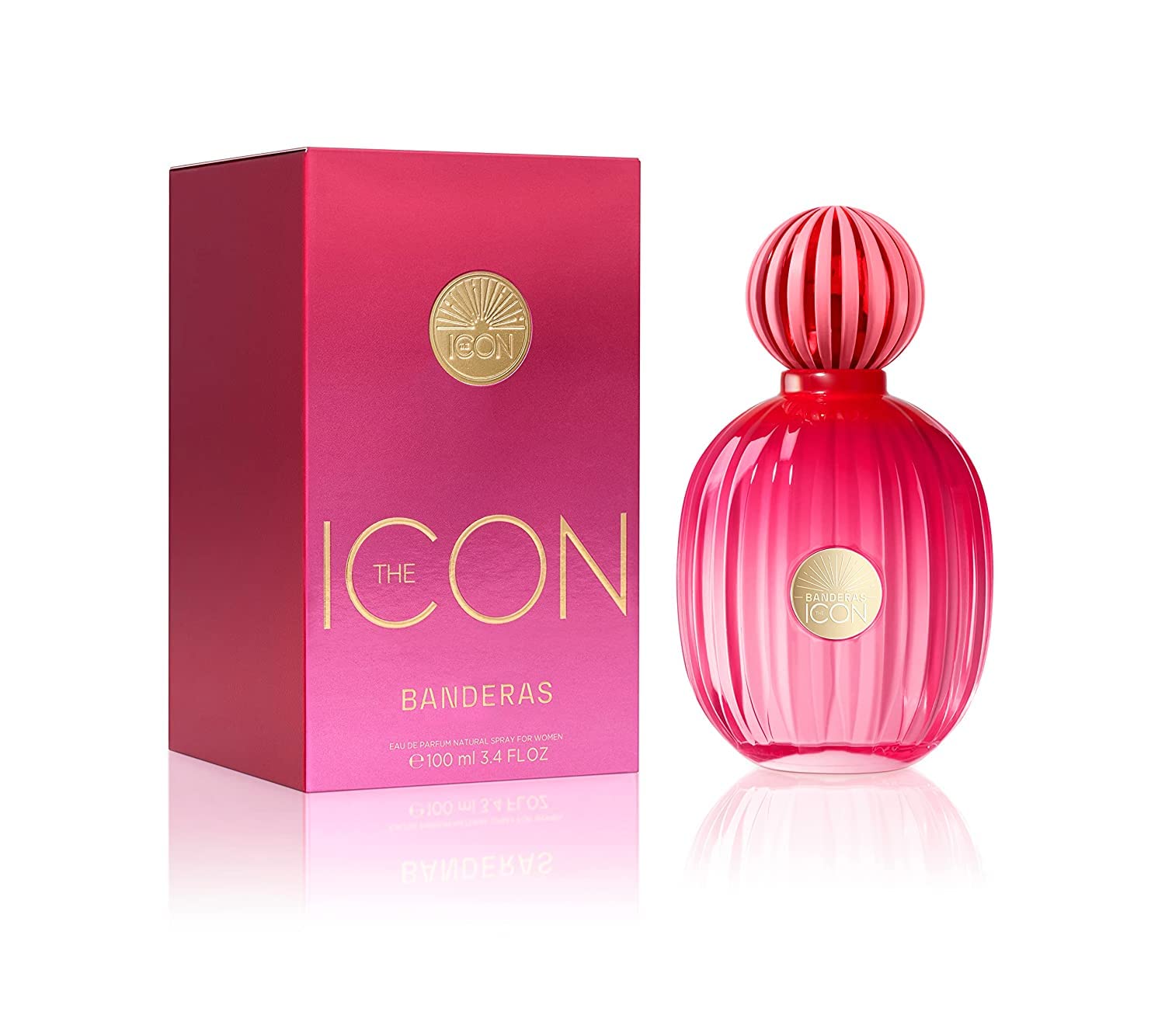 Foto 2 pulgar | Perfume Banderas The Icon Woman Eau De Perfume, 100 Ml, Para Mujer - Venta Internacional.