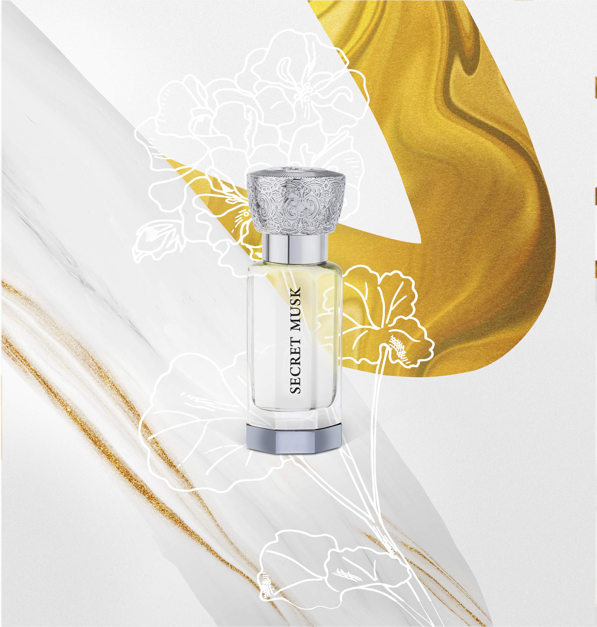 Foto 4 pulgar | Perfume Swiss Arabian Secret Musk Luxury 12 Ml Sin Alcohol - Venta Internacional