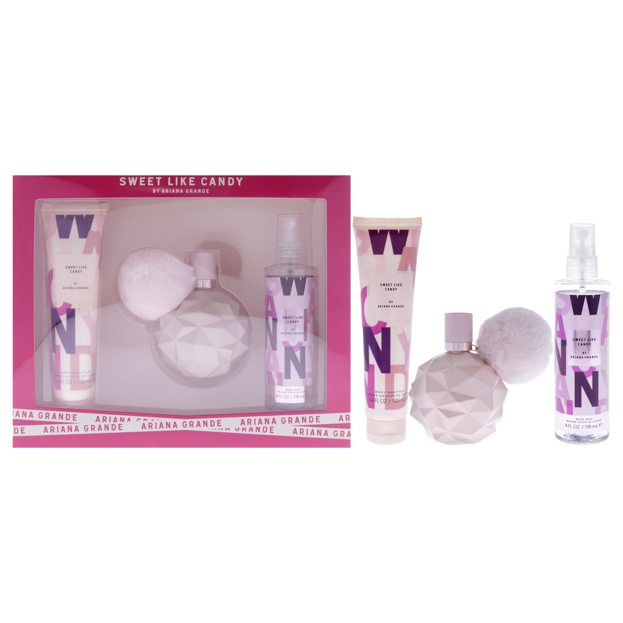 Foto 2 pulgar | Perfume Ariana Grande Sweet Like Candy Edp 3 Piezas - Venta Internacional