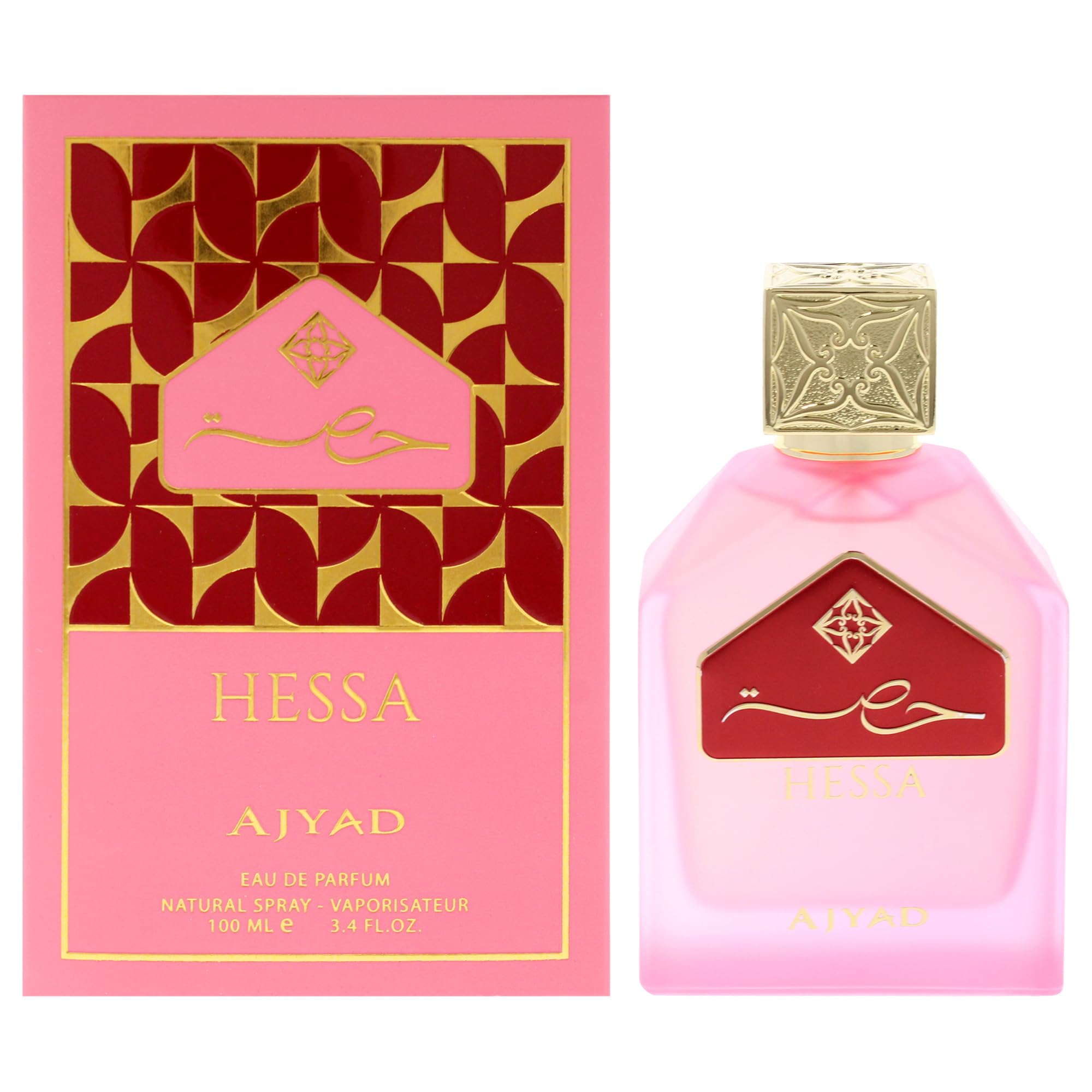 Foto 2 pulgar | Perfume Ajyad Hessa Eau De Parfum Para Mujer, 100 Ml - Venta Internacional.