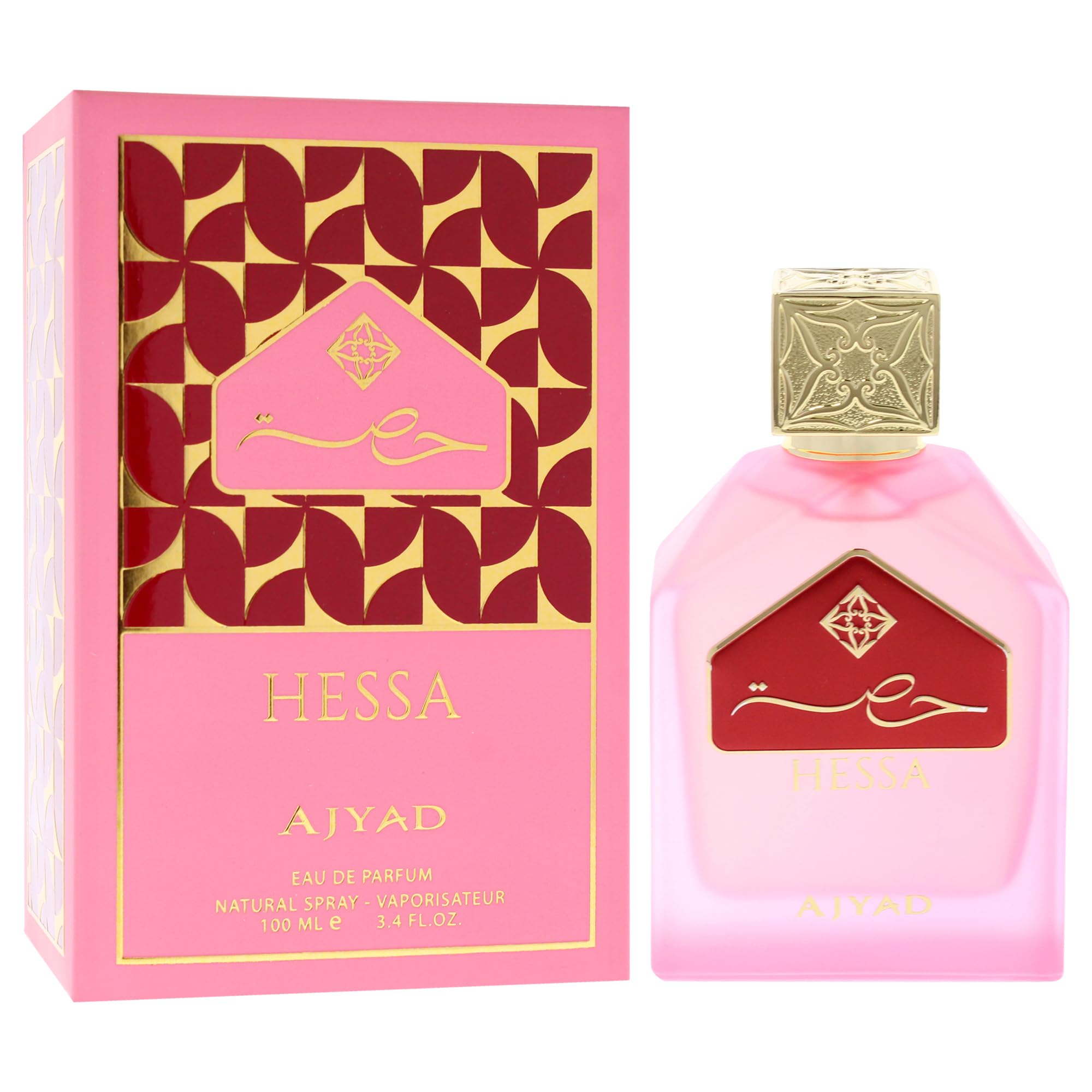 Foto 4 pulgar | Perfume Ajyad Hessa Eau De Parfum Para Mujer, 100 Ml - Venta Internacional.