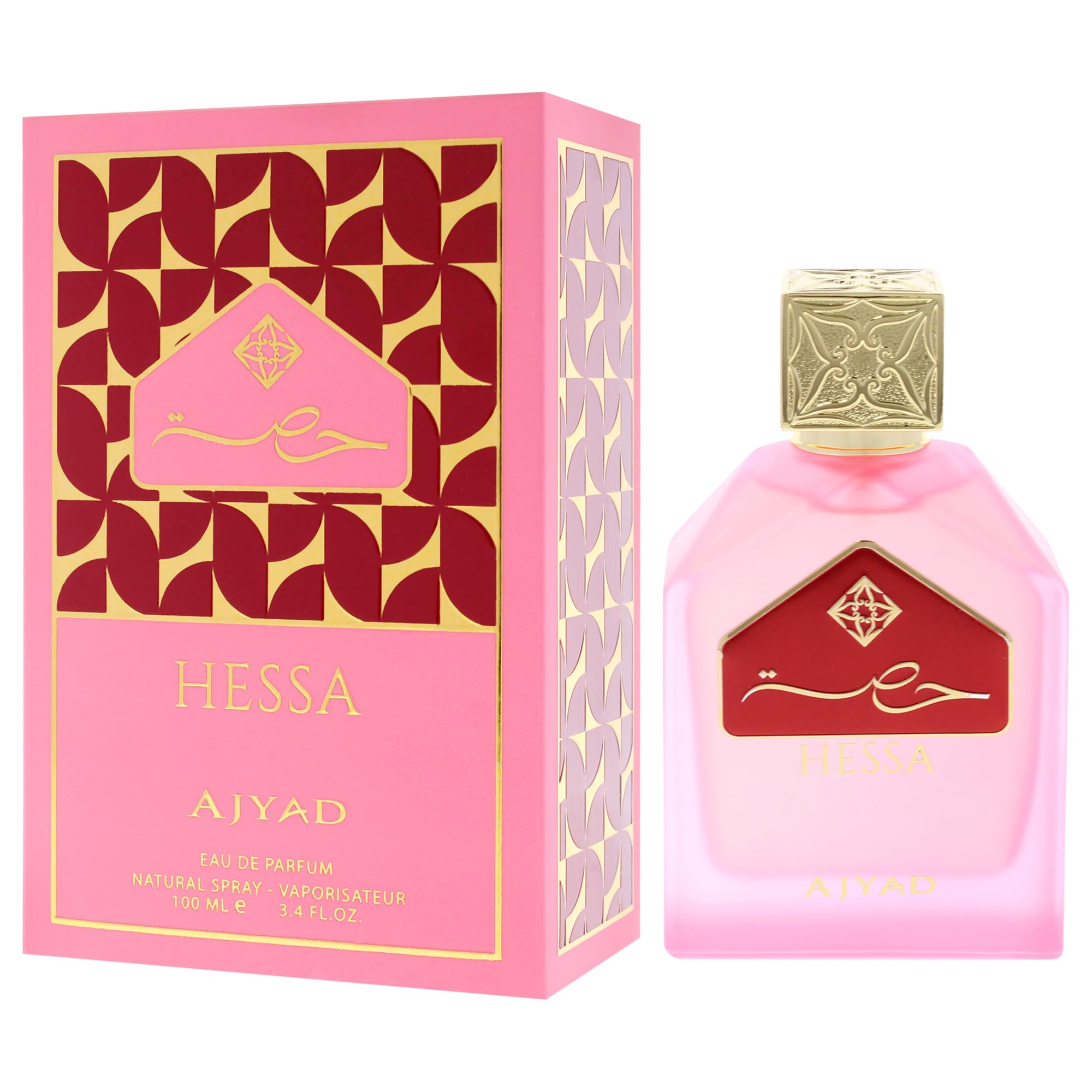 Foto 5 pulgar | Perfume Ajyad Hessa Eau De Parfum Para Mujer, 100 Ml - Venta Internacional.
