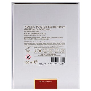 Foto 7 | Perfume Ducci Giardini Di Toscana Rosso Radice 100 Ml Edp - Venta Internacional