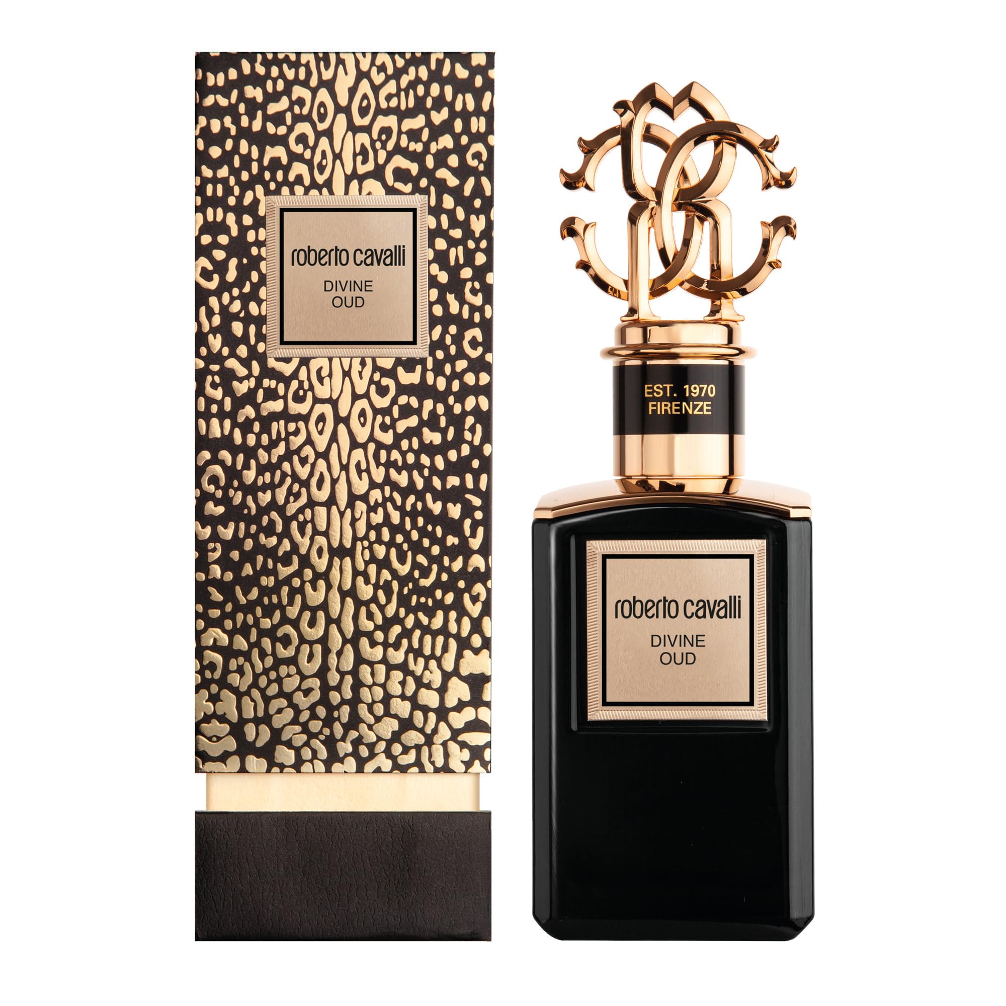 Perfume Roberto Cavalli Gold Divine Oud Eau De Parfum, 100 Ml - Venta Internacional.