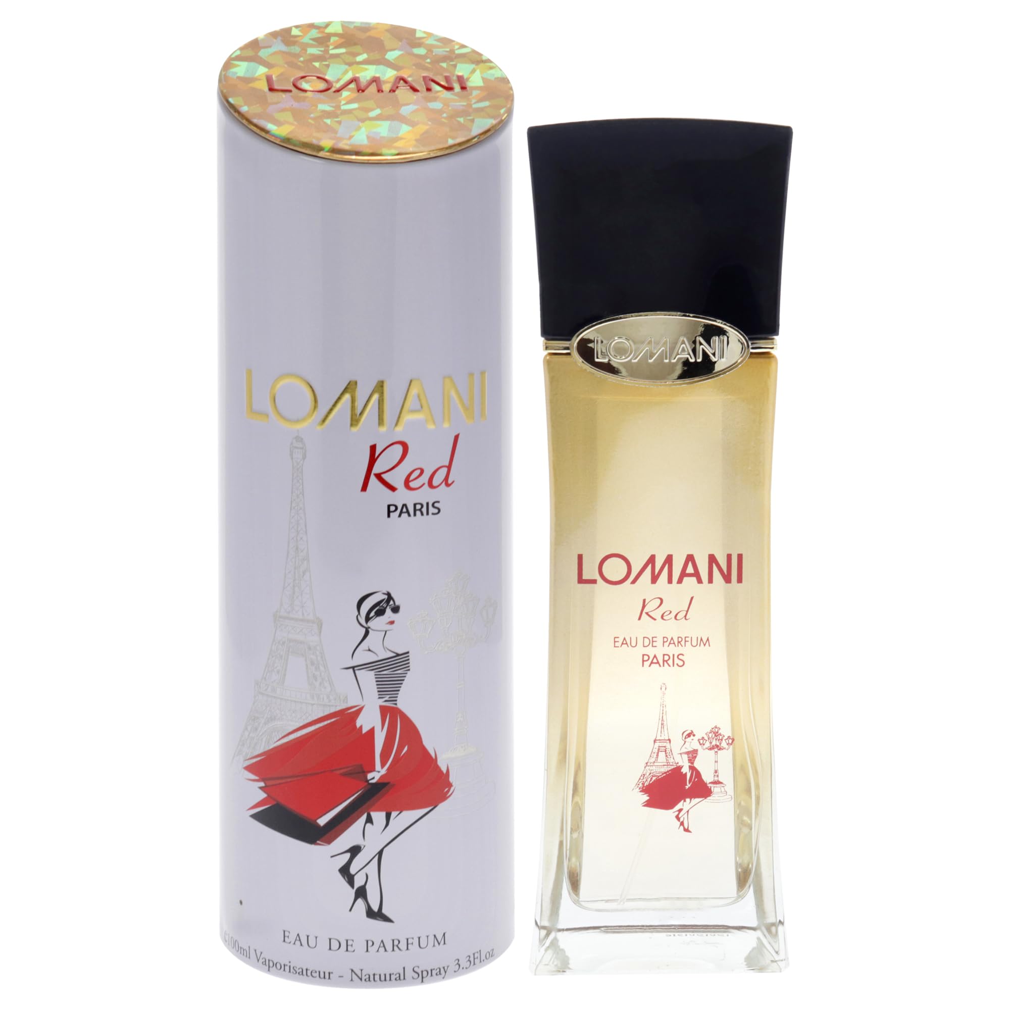 Perfume Lomani Red Para Mujer Eau De Parfum 100 Ml - Venta Internacional.
