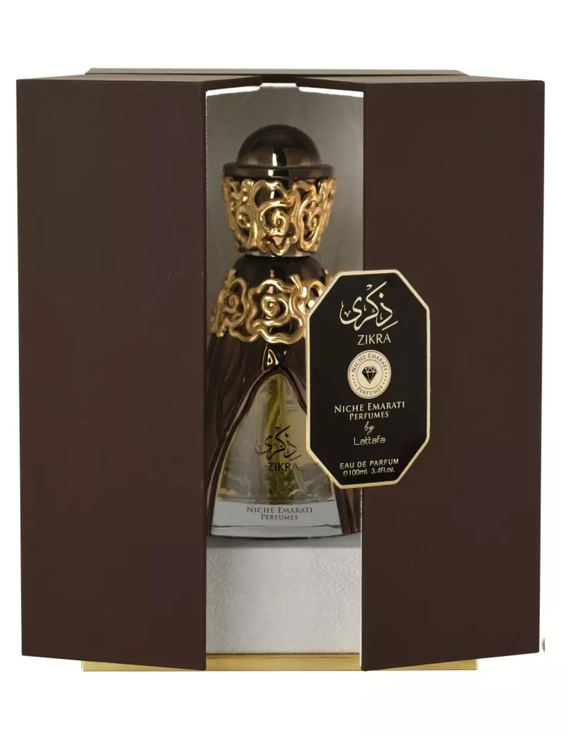 Foto 6 pulgar | Perfume Lattafa Niche Emarati Zikra, Perfume Unisex, 100 Ml - Venta Internacional.