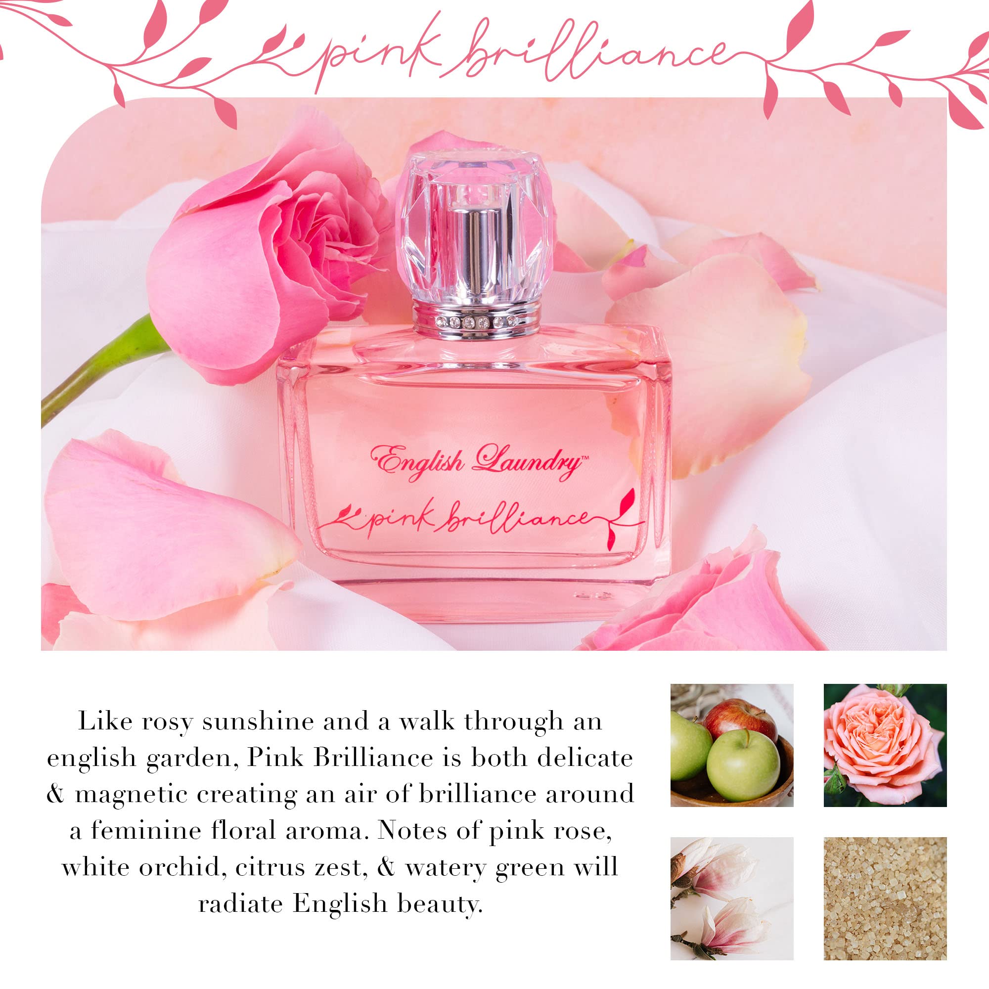 Foto 4 pulgar | Perfume English Laundry Pink Brilliance Edp 100 Ml Para Mujer - Venta Internacional.