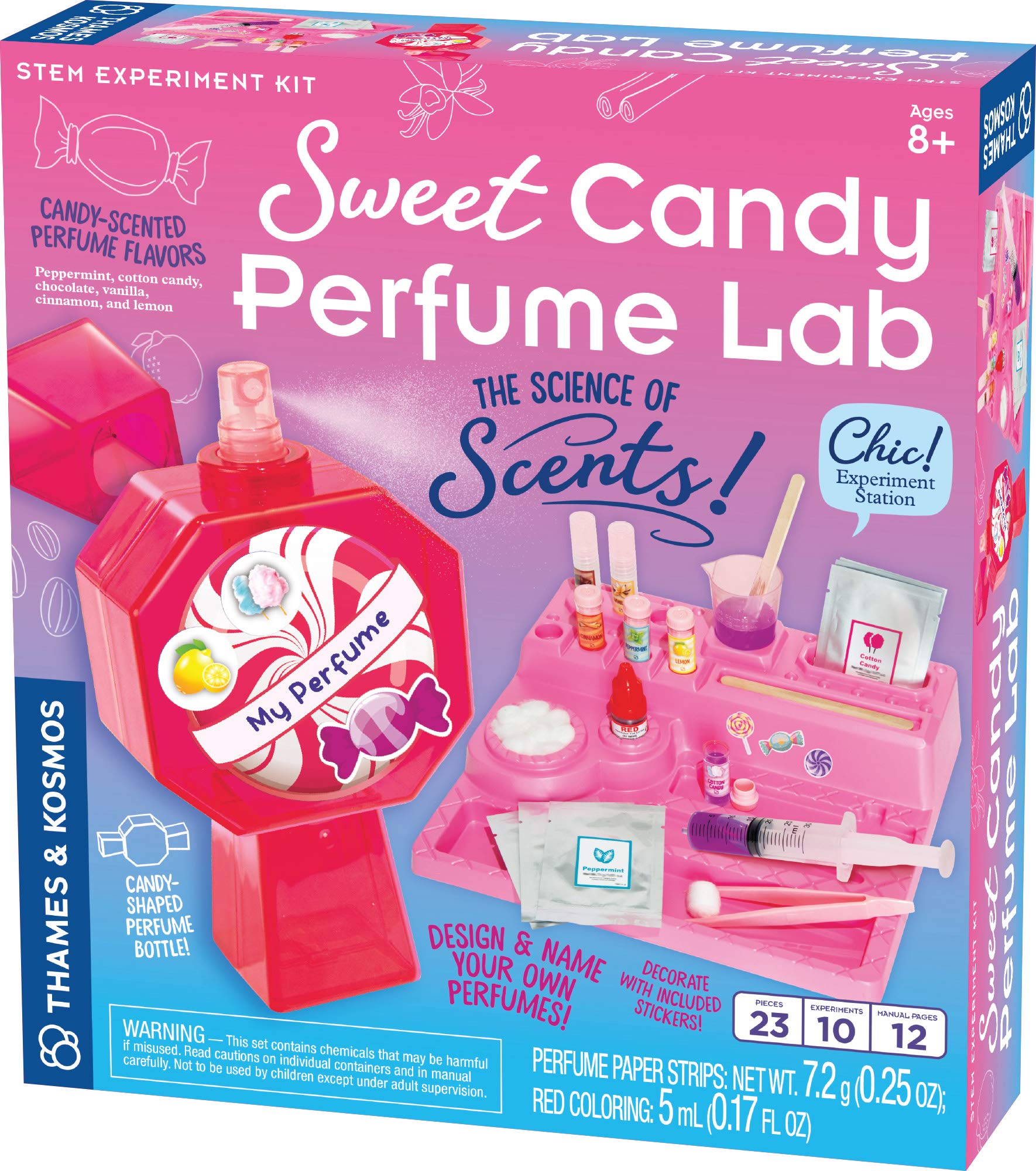Kit Stem Thames & Kosmos Sweet Candy Perfume Lab Con Botella - Venta Internacional.