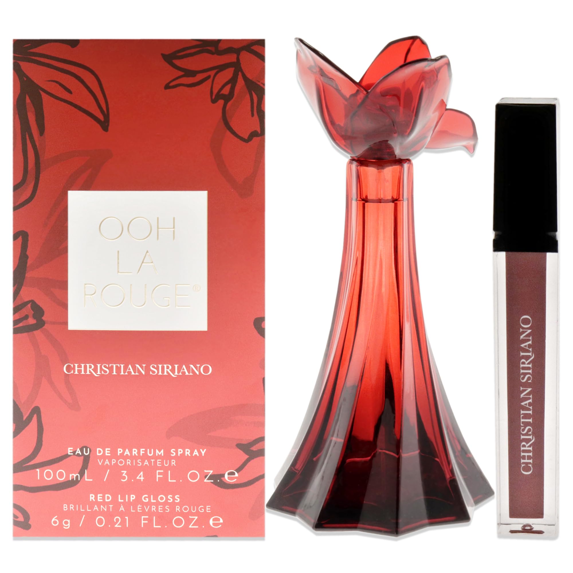 Foto 2 pulgar | Perfume Christian Siriano Ooh La Rouge Para Mujer 100ml Edp - Venta Internacional.