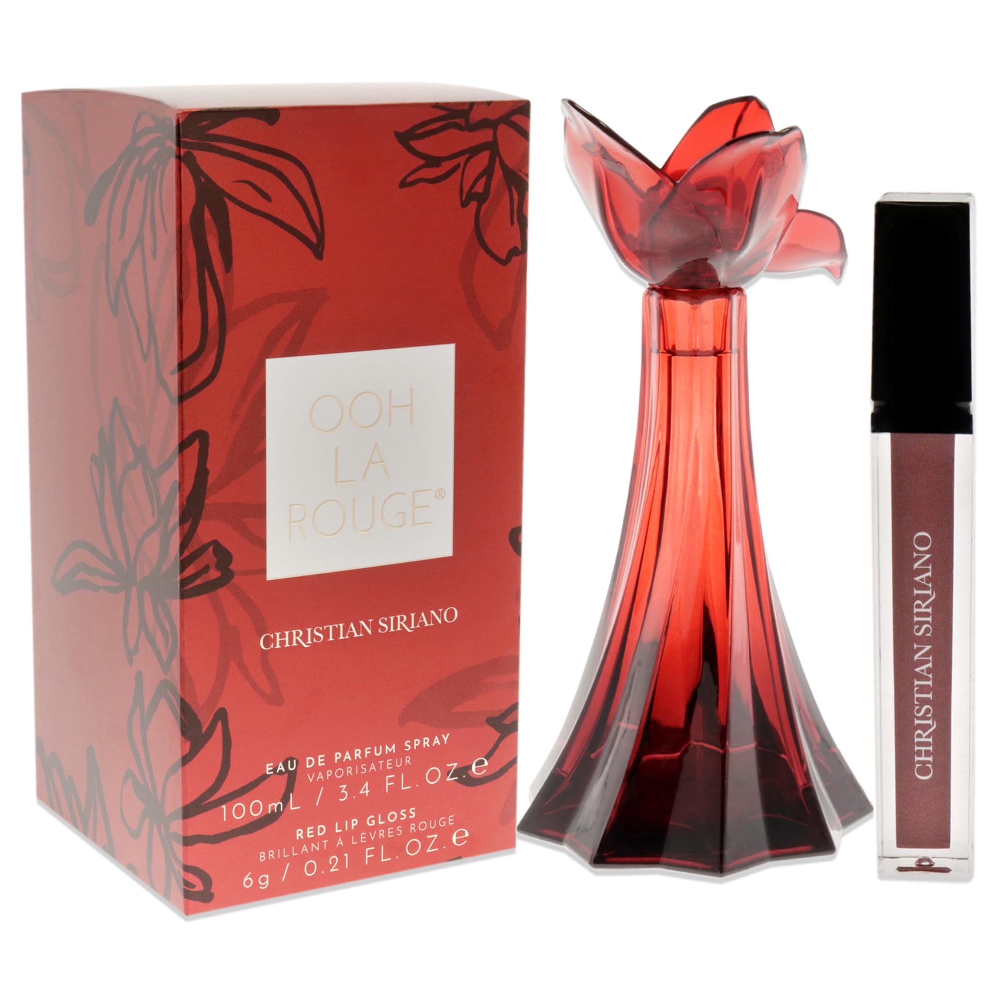 Foto 4 pulgar | Perfume Christian Siriano Ooh La Rouge Para Mujer 100ml Edp - Venta Internacional.