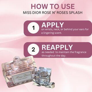 Foto 3 | Perfume Dior Miss Rose N'roses Eau De Toilette, 5 Ml - Venta Internacional.