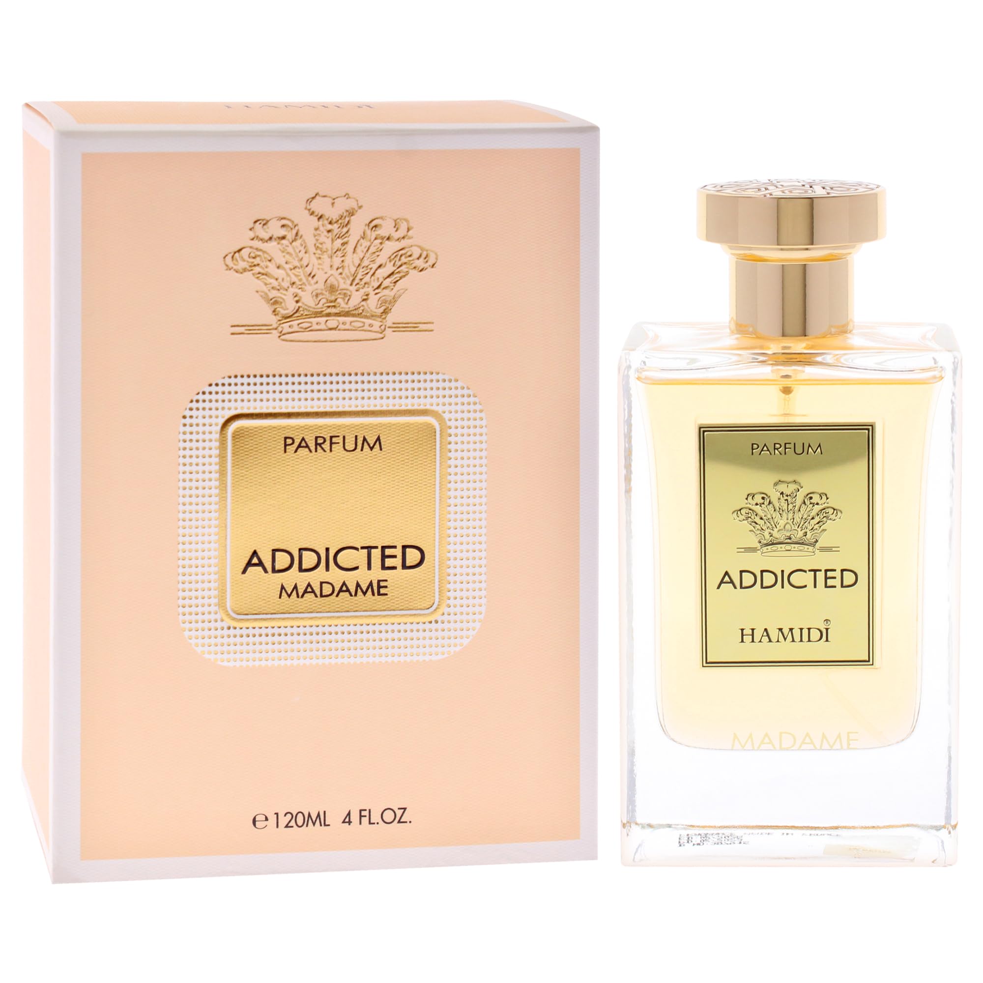 Foto 4 pulgar | Perfume Hamidi Addicted Madame Para Mujer, 120 Ml, Perfume En Aerosol - Venta Internacional.
