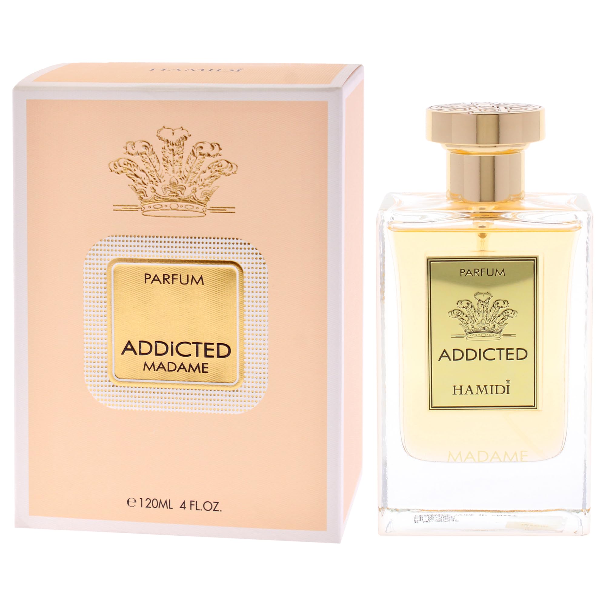 Foto 5 pulgar | Perfume Hamidi Addicted Madame Para Mujer, 120 Ml, Perfume En Aerosol - Venta Internacional.
