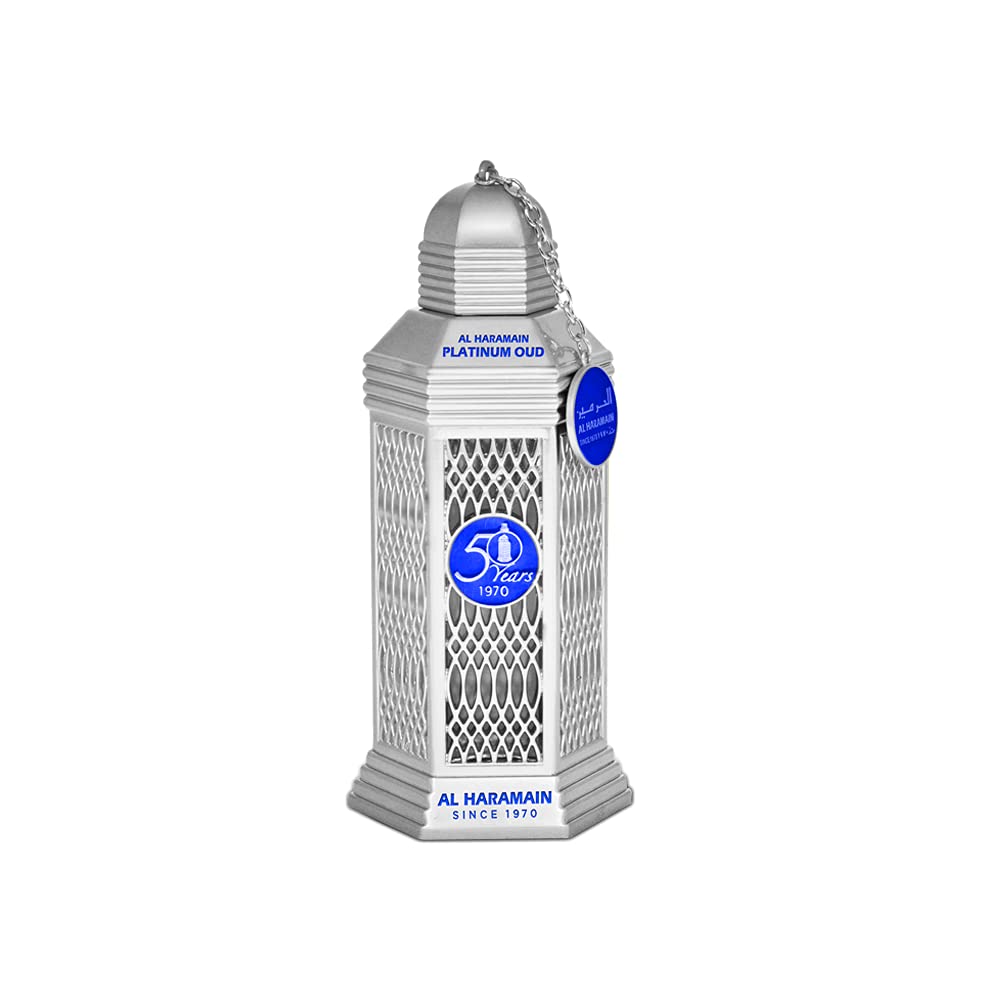 Foto 4 pulgar | Perfume Al Haramain 50 Years Platinum Oud Eau De Parfum, 100 Ml - Venta Internacional.