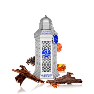 Foto 4 | Perfume Al Haramain 50 Years Platinum Oud Eau De Parfum, 100 Ml - Venta Internacional.