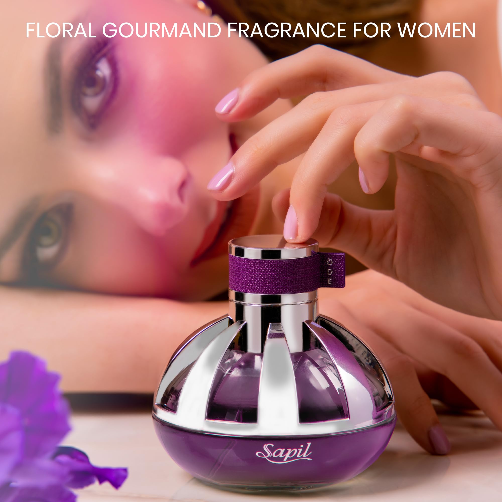 Foto 5 pulgar | Perfume Sapil Ode Edp 100 Ml Para Mujer Fruity Floral Gourmand - Venta Internacional.