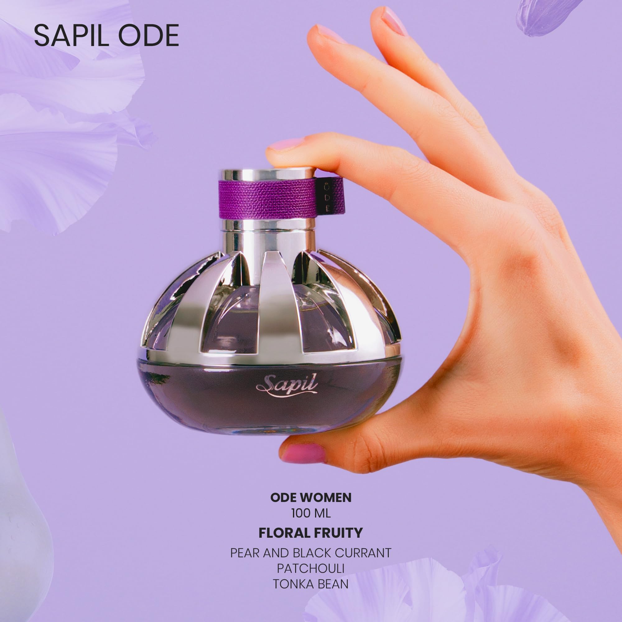 Foto 6 pulgar | Perfume Sapil Ode Edp 100 Ml Para Mujer Fruity Floral Gourmand - Venta Internacional.