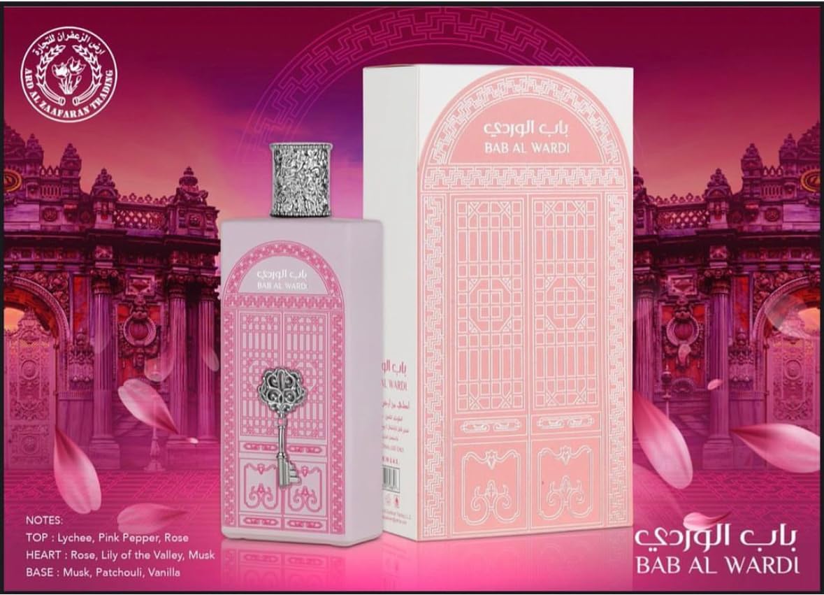 Foto 4 pulgar | Perfume Ard Al Zaafaran Bab Al Wardi, Perfume Para Mujer, 100 Ml - Venta Internacional.