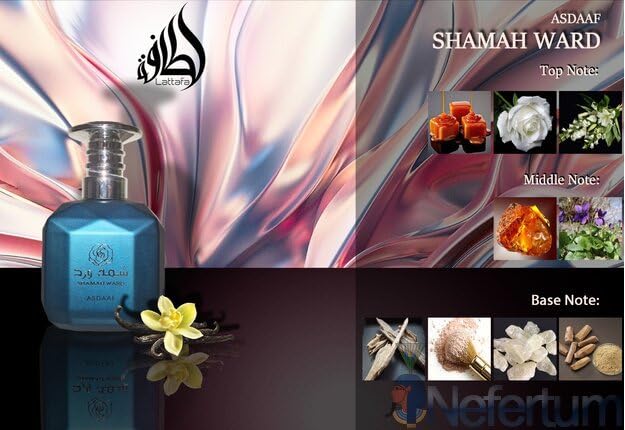 Foto 5 pulgar | Perfume Asdaaf Shamah Ward Edp 100 Ml Para Mujer - Venta Internacional.