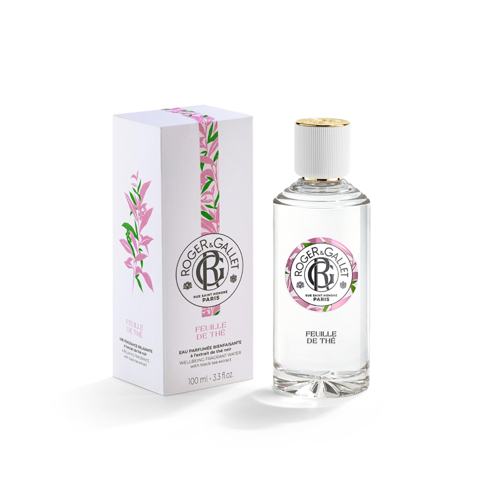 Foto 3 pulgar | Spray Corporal De Agua Aromática Roger & Gallet Feuille De Thé 100 Ml - Venta Internacional.