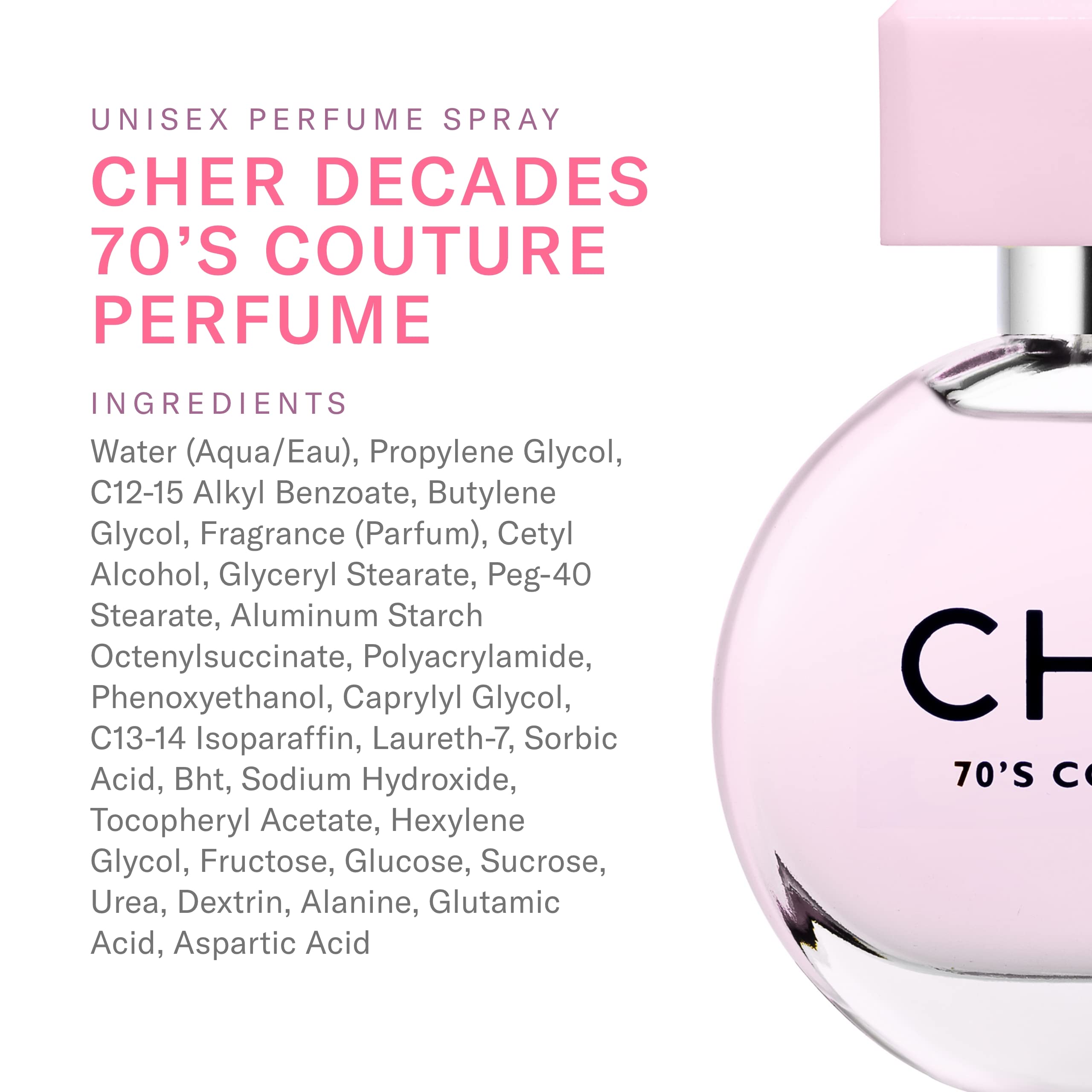 Foto 3 pulgar | Perfume Scent Beauty Cher Decades Couture Unisex 30 ml - Venta Internacional