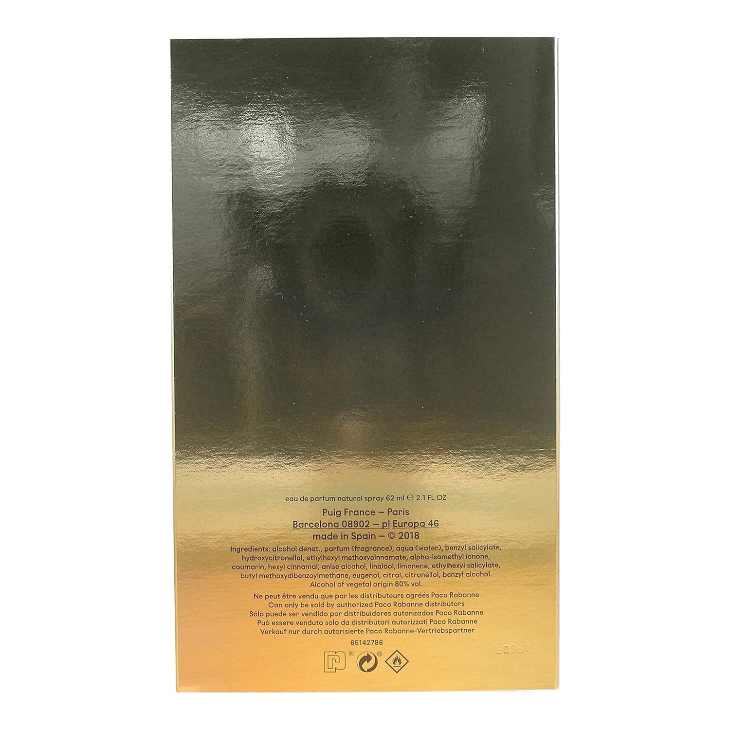 Foto 5 pulgar | Perfume Paco Rabanne Crazy Me Eau De Parfum para Mujer 60 ml - Venta Internacional