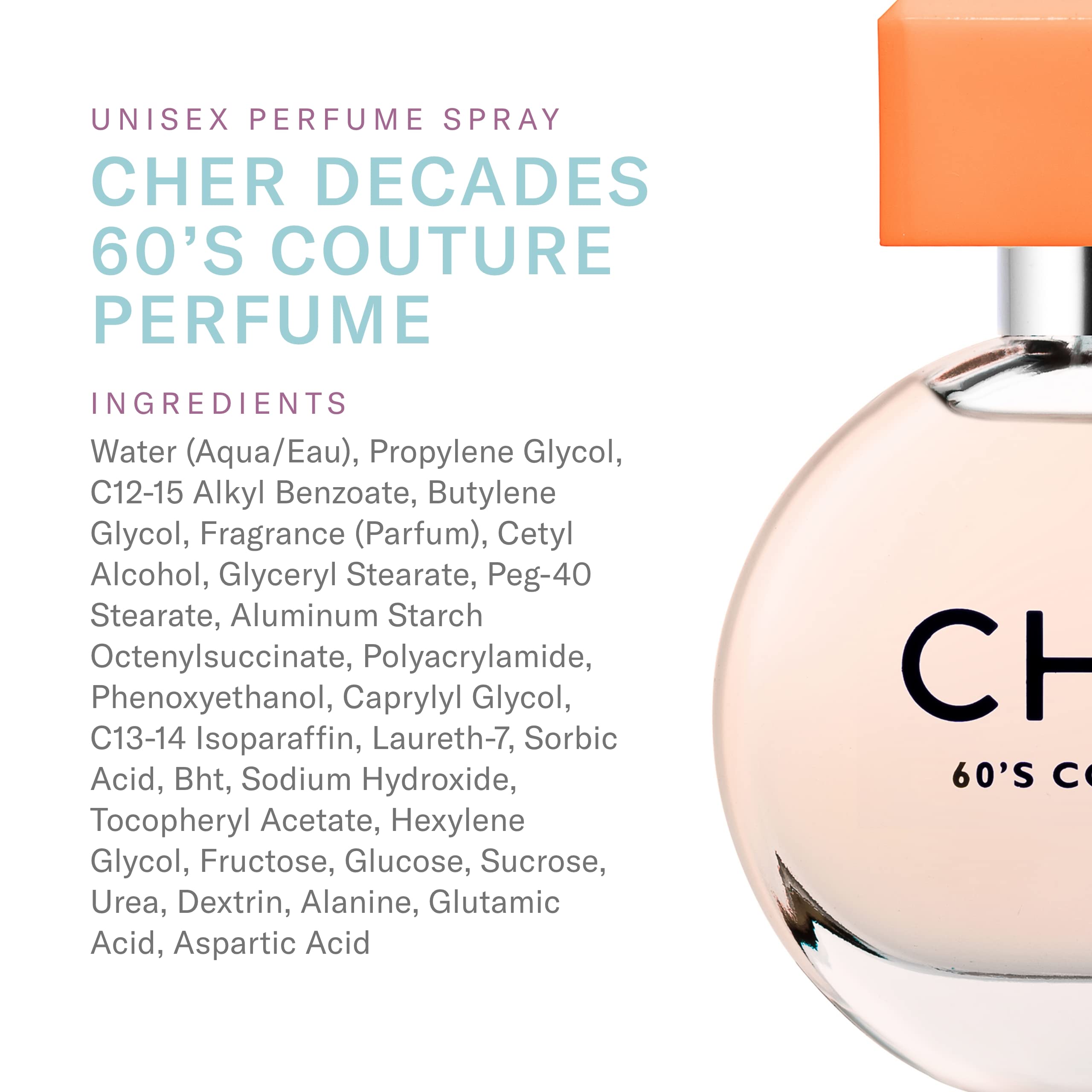 Foto 3 pulgar | Perfume Scent Beauty Cher Decades Couture Unisex 30 ml - Venta Internacional