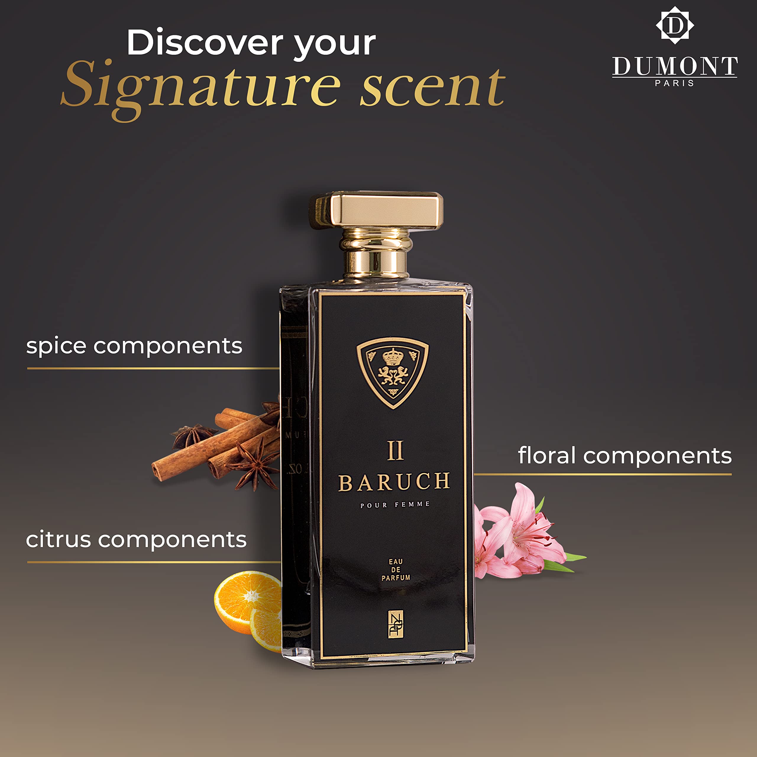 Foto 7 pulgar | Perfume Dumont Baruchi II Eau de Parfum 100 ml para Mujer - Venta Internacional