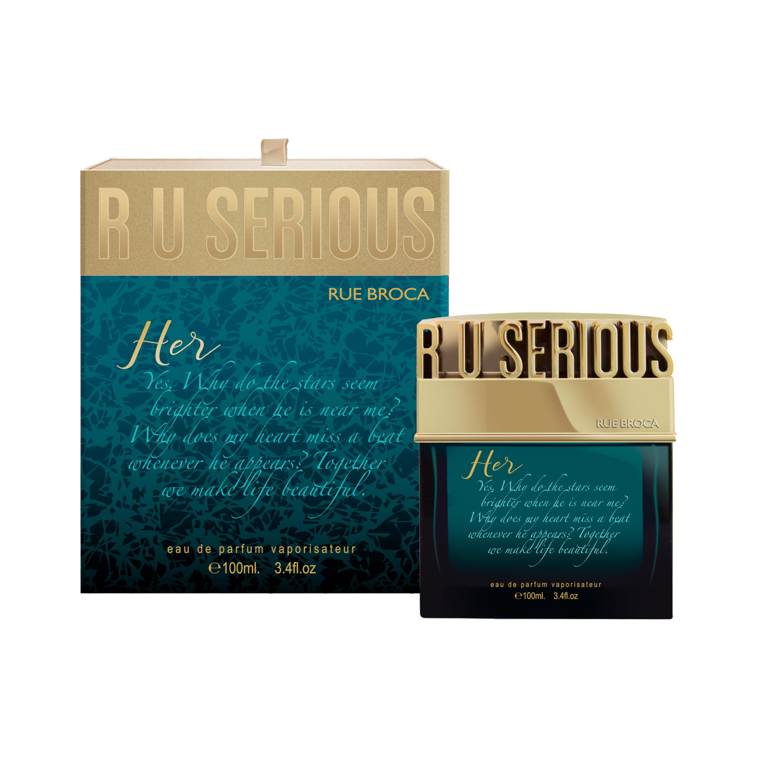 Foto 3 pulgar | Perfume Rue Broca R U Serious Her Eau De Parfum Para Mujer, 100 Ml - Venta Internacional.
