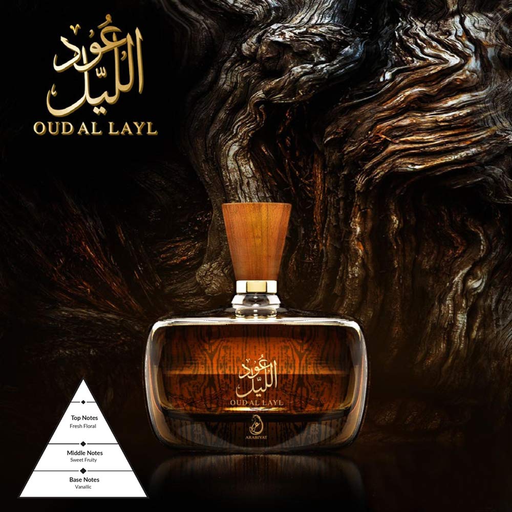 Foto 4 pulgar | Perfume Arabiyat Oud Al Layl Eau De Parfum, 100 Ml, Unisex - Venta Internacional.